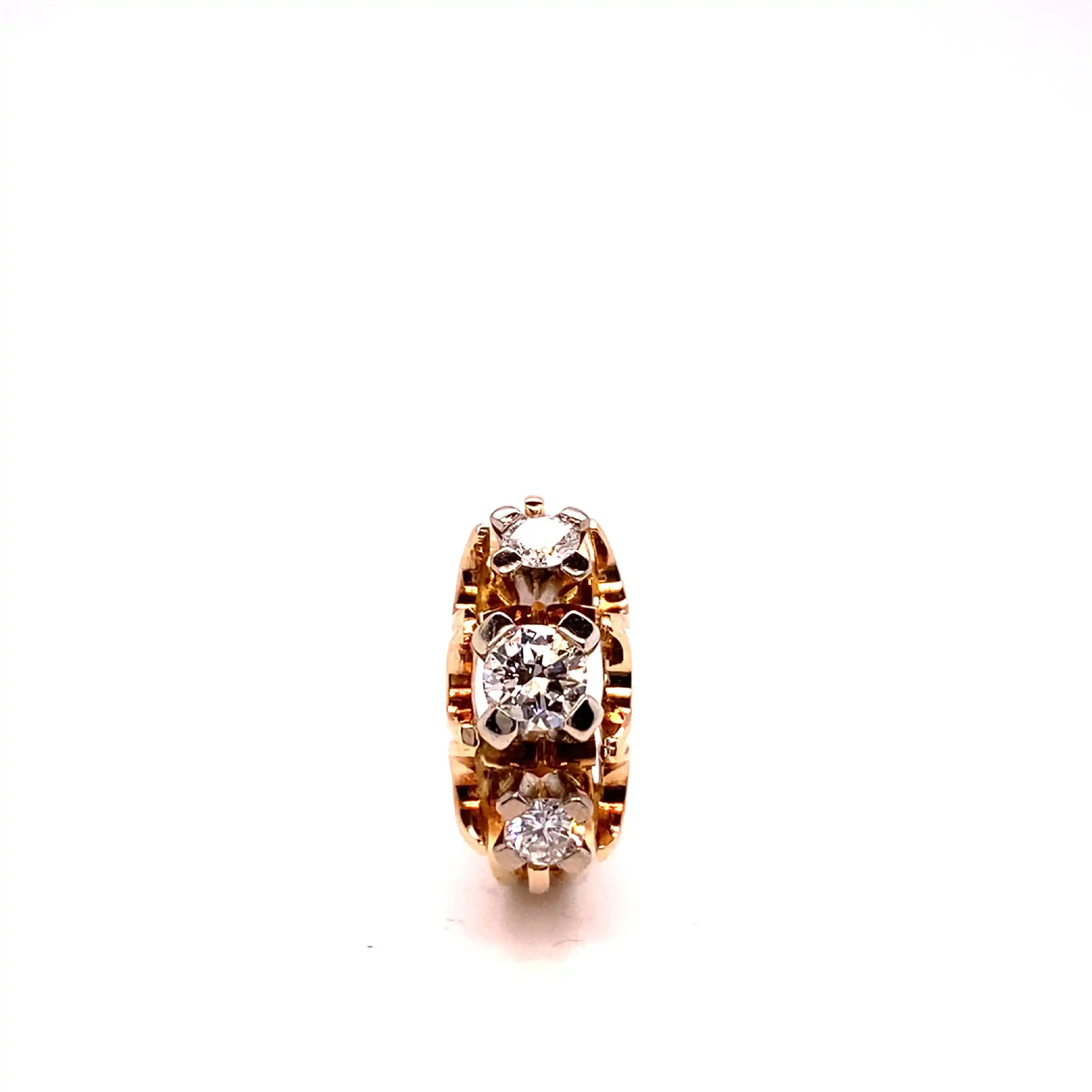 Ring Gelbgold mit Brillanten Ring Gelbgold mit Brillanten