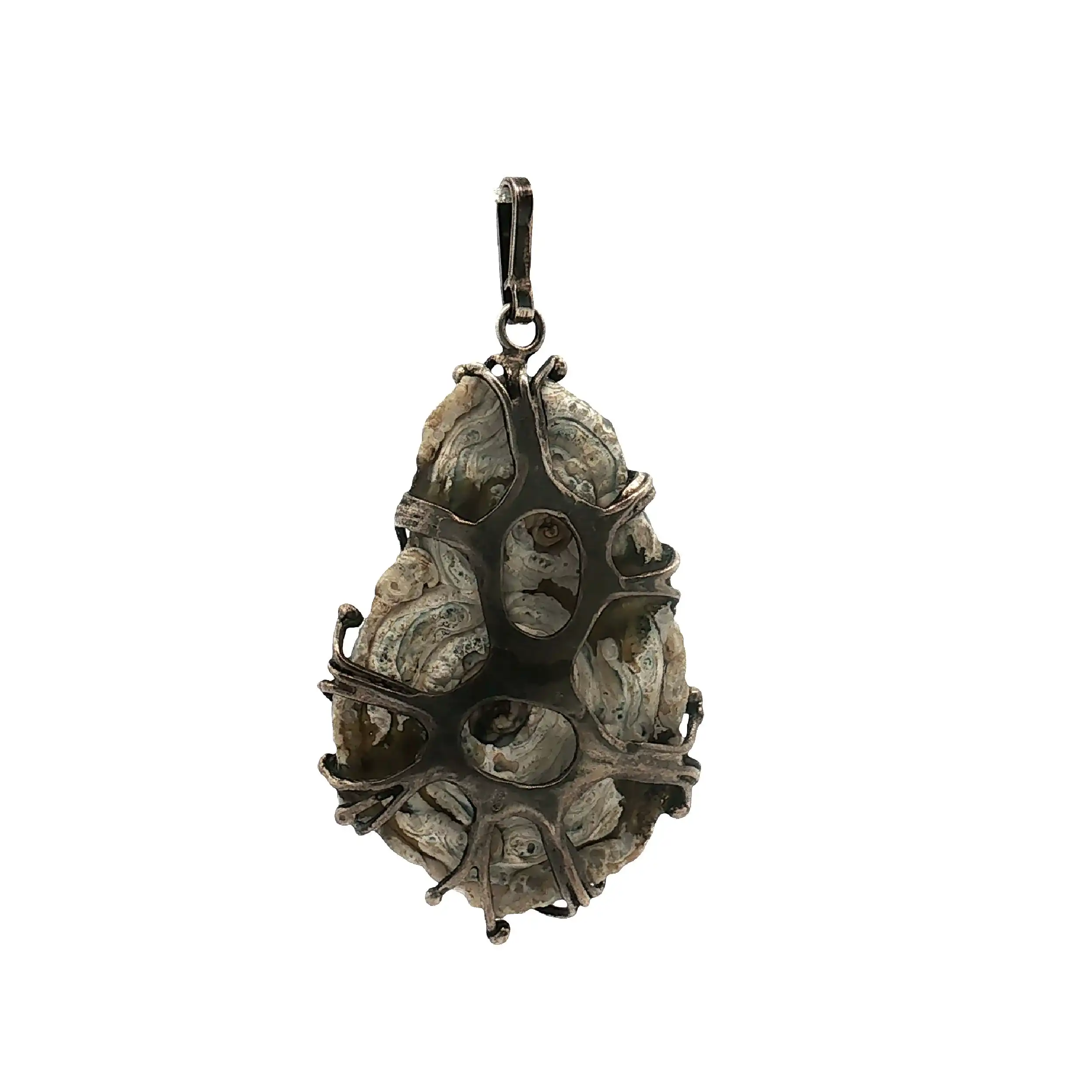 Anhänger Silber mit Chalcedon