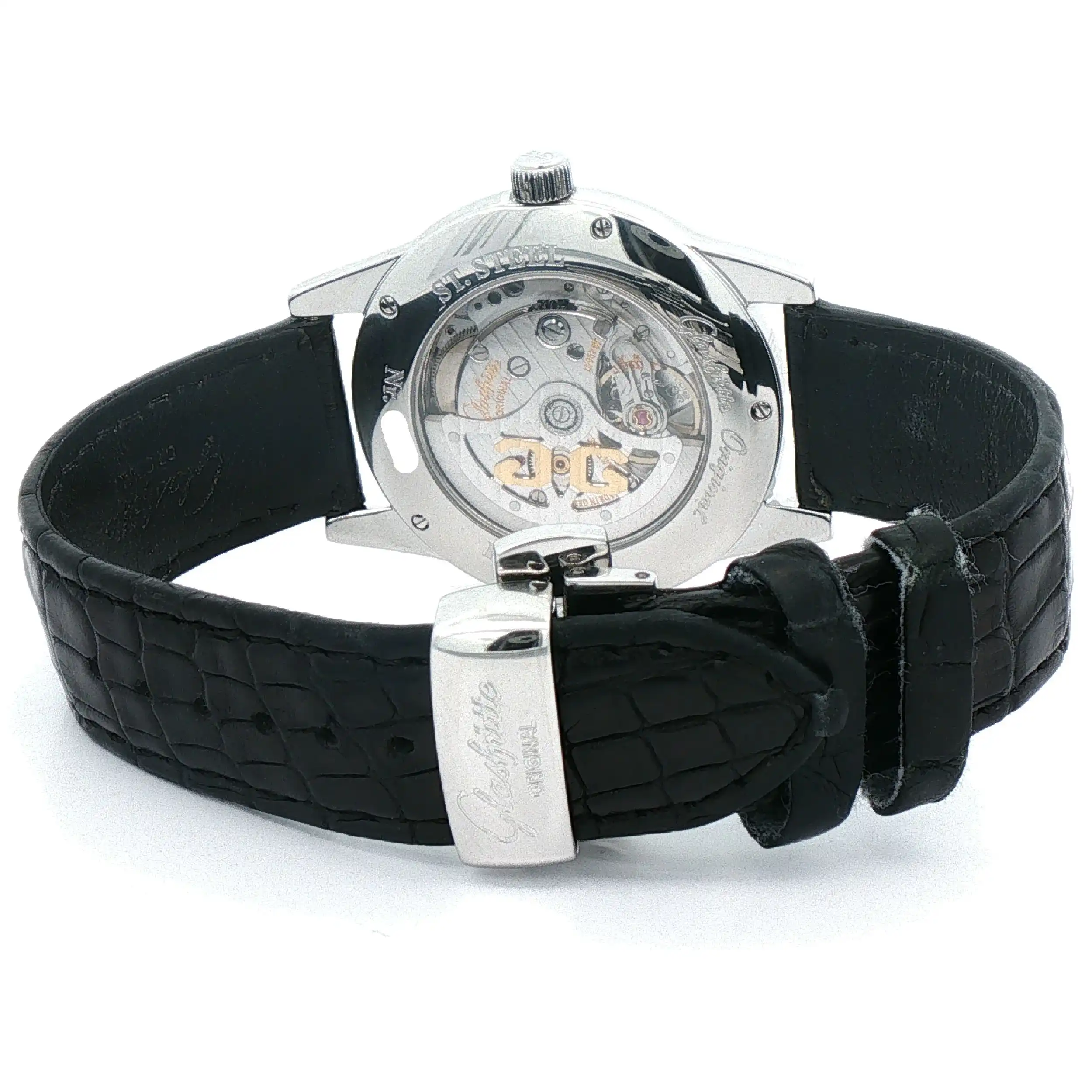 Herrenuhr Glashütte Original Senator Zeigerdatum