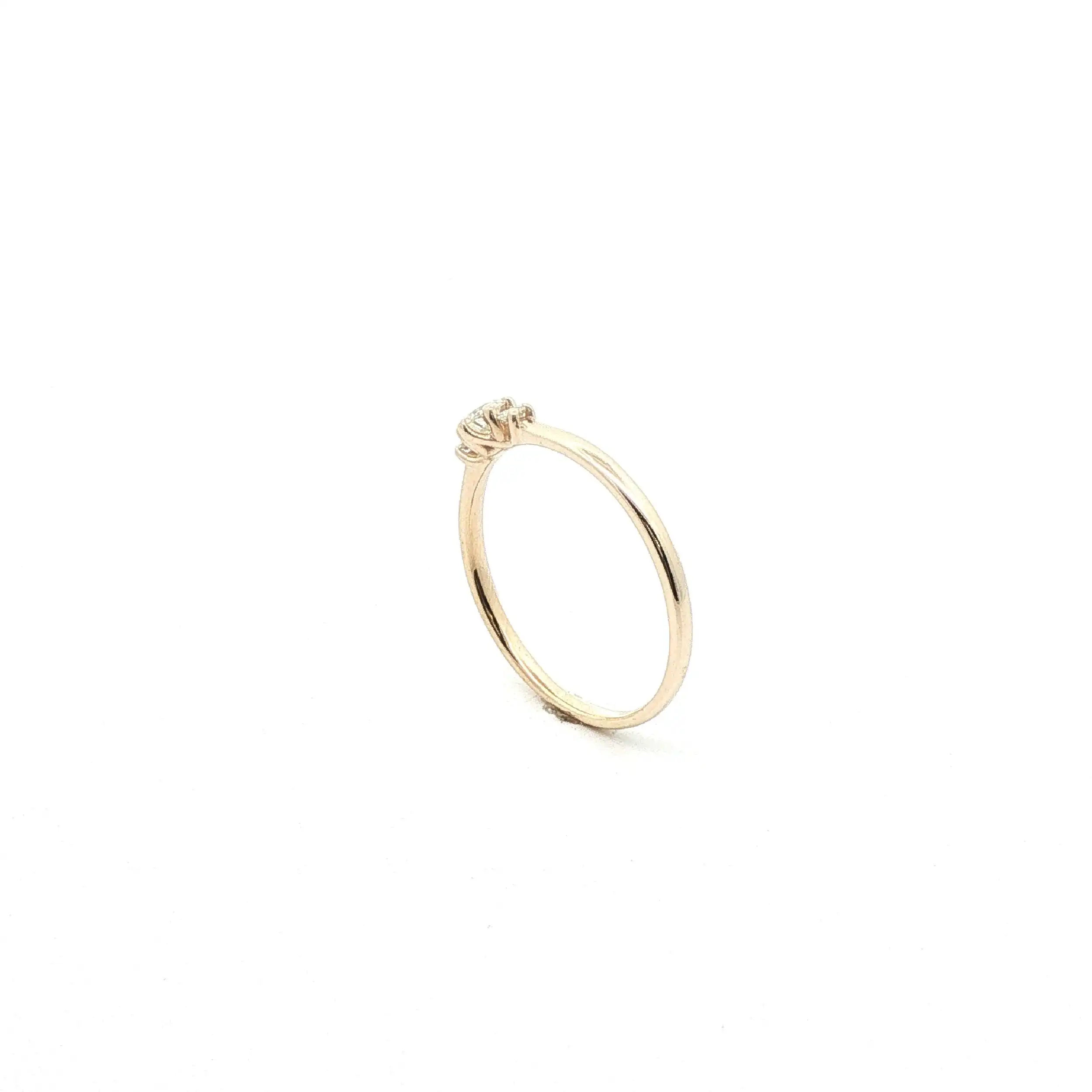 Ring Gelbgold mit Brillanten Ring Gelbgold mit Brillanten