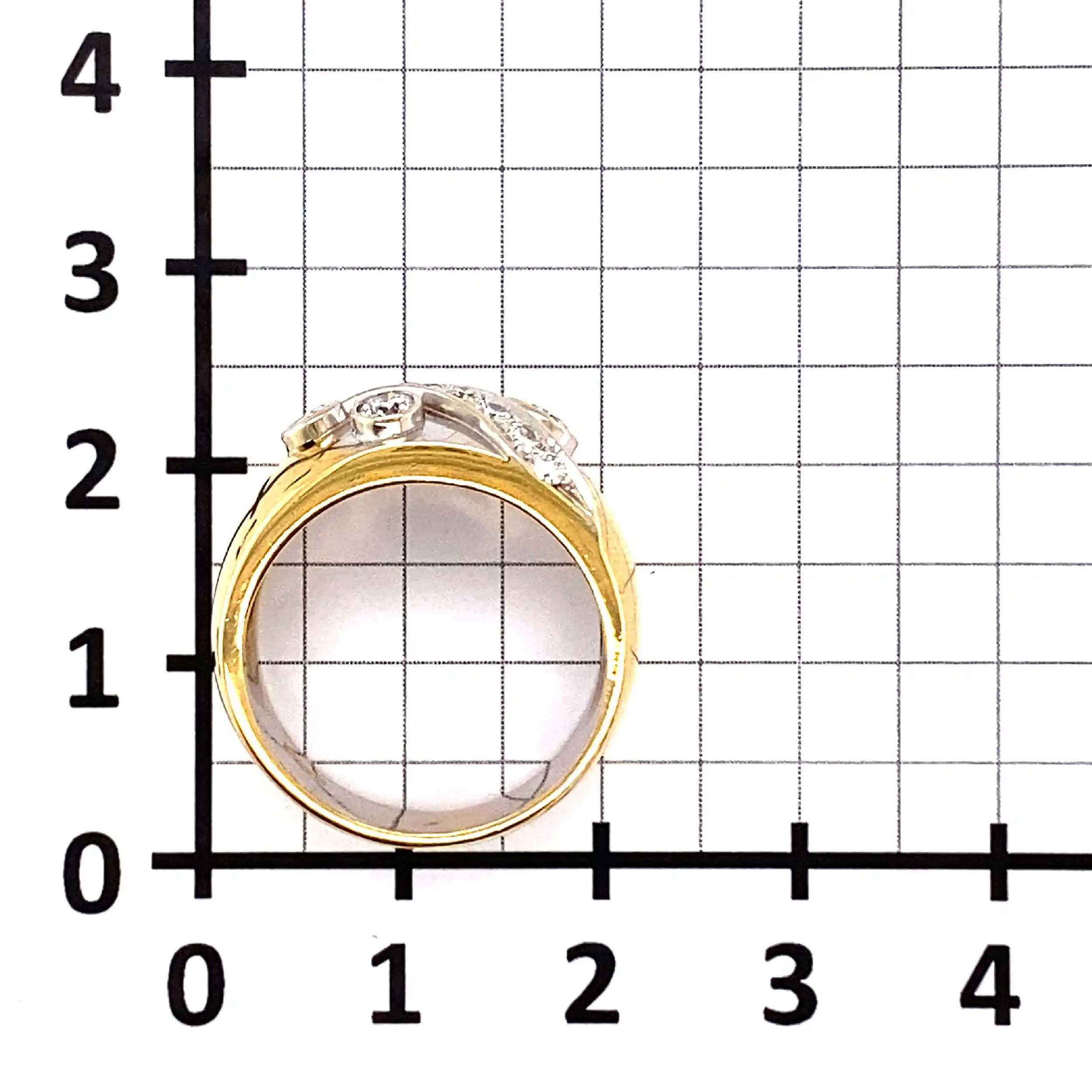 Ring Gelbgold mit Brillanten Ring Gelbgold mit Brillanten