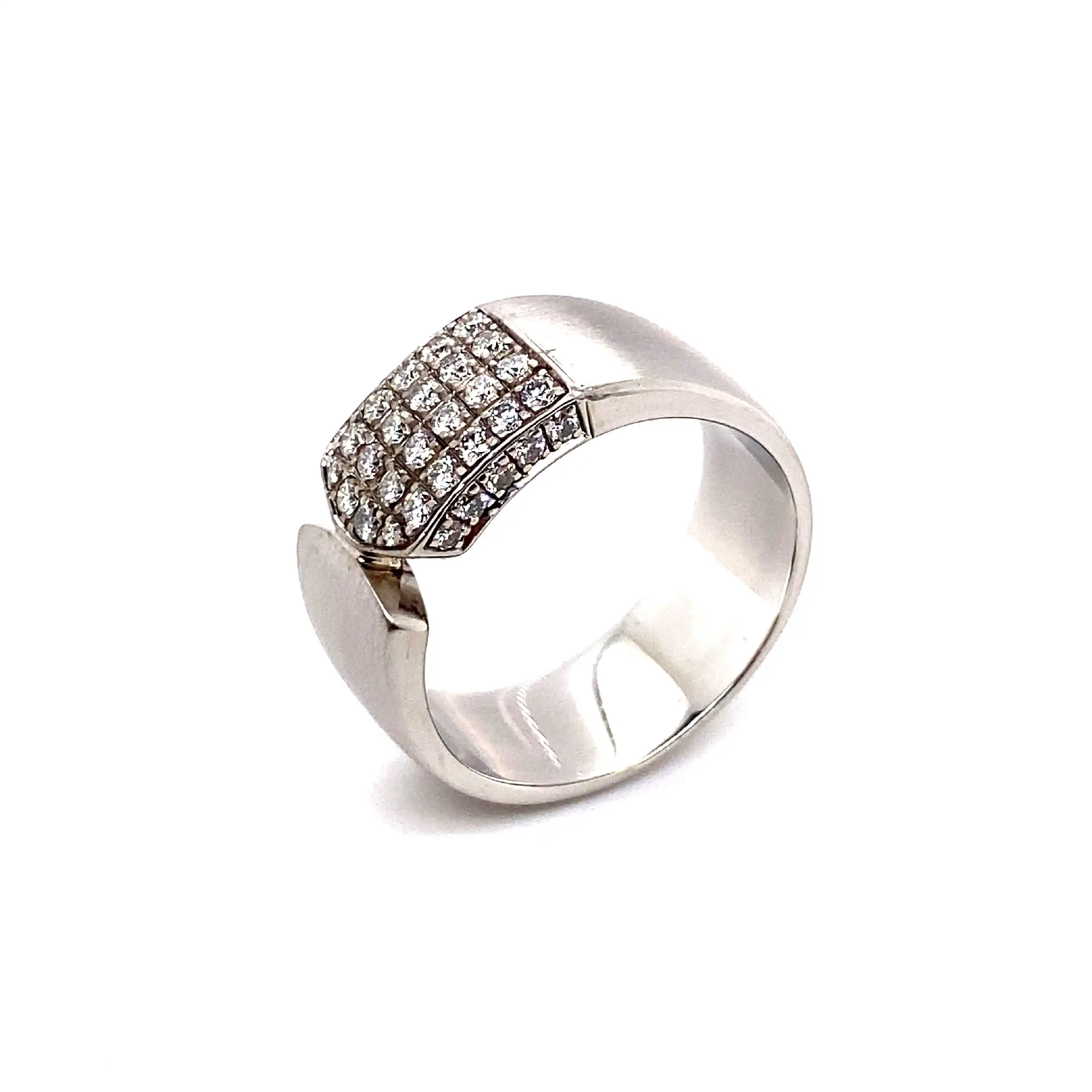 Ring Weißgold mit Brillanten