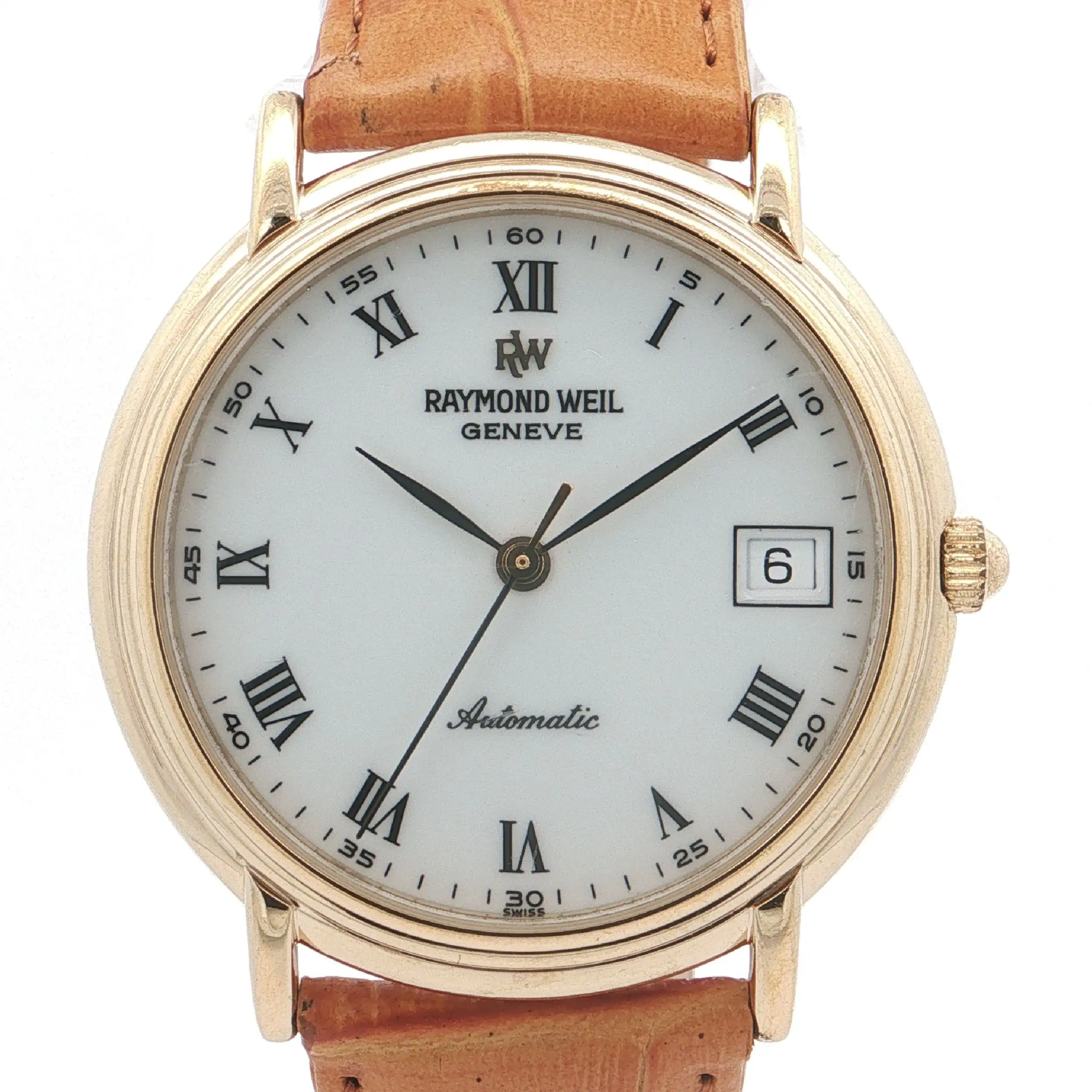 Herrenuhr Raymond Weil Ref: 2823 vergoldet