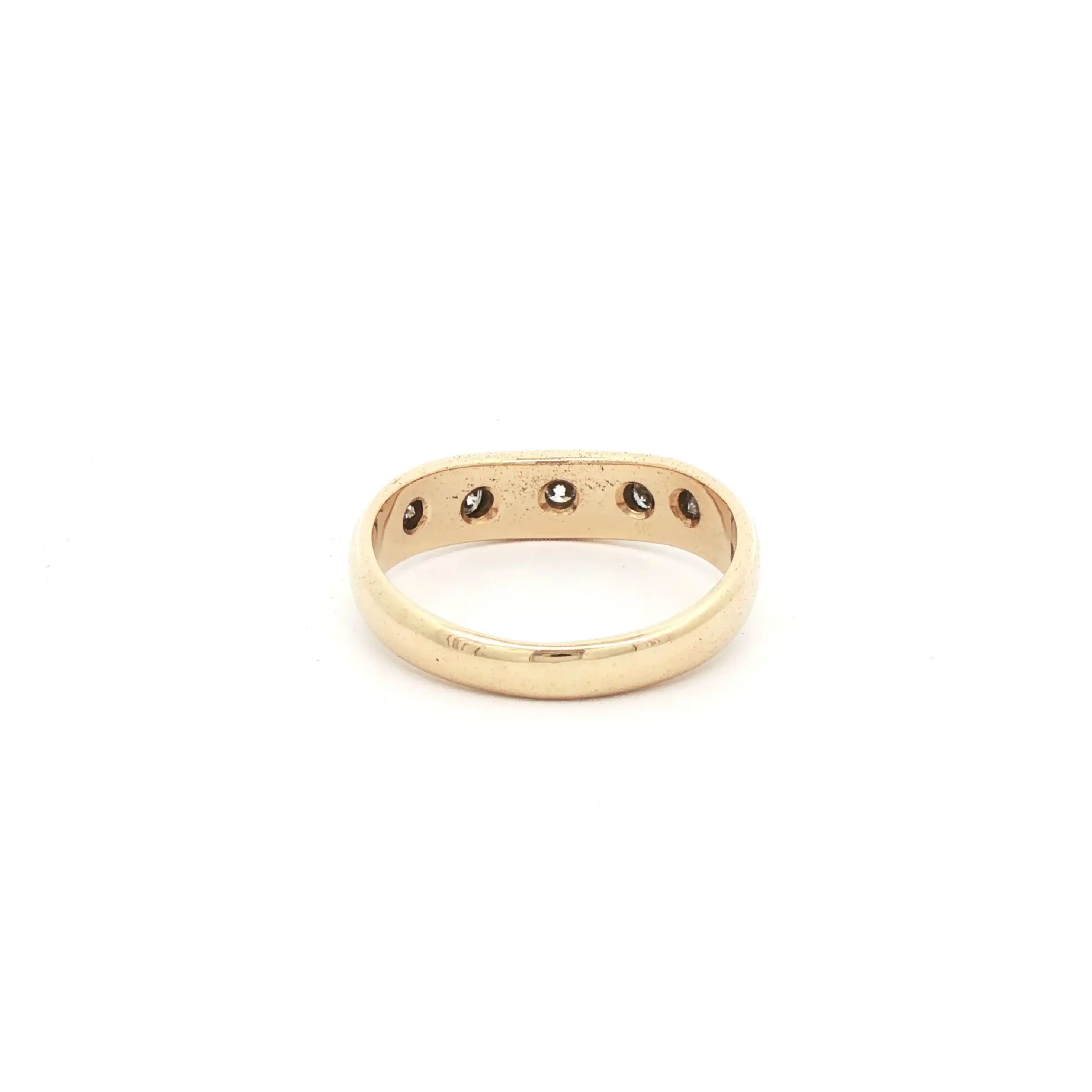 Ring Gelbgold mit Brillanten