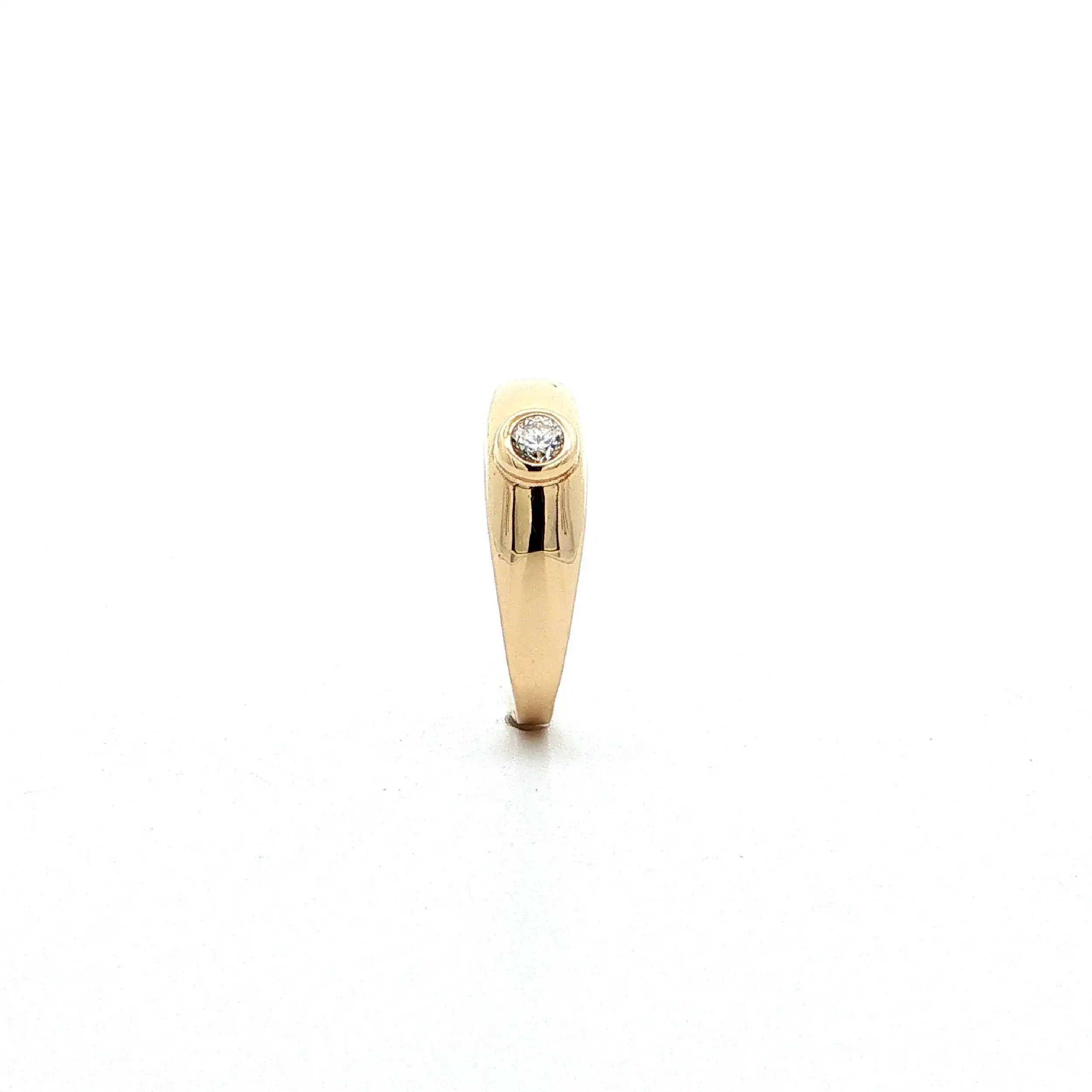 Ring Gelbgold mit Zirkonia Ring Gelbgold mit Zirkonia