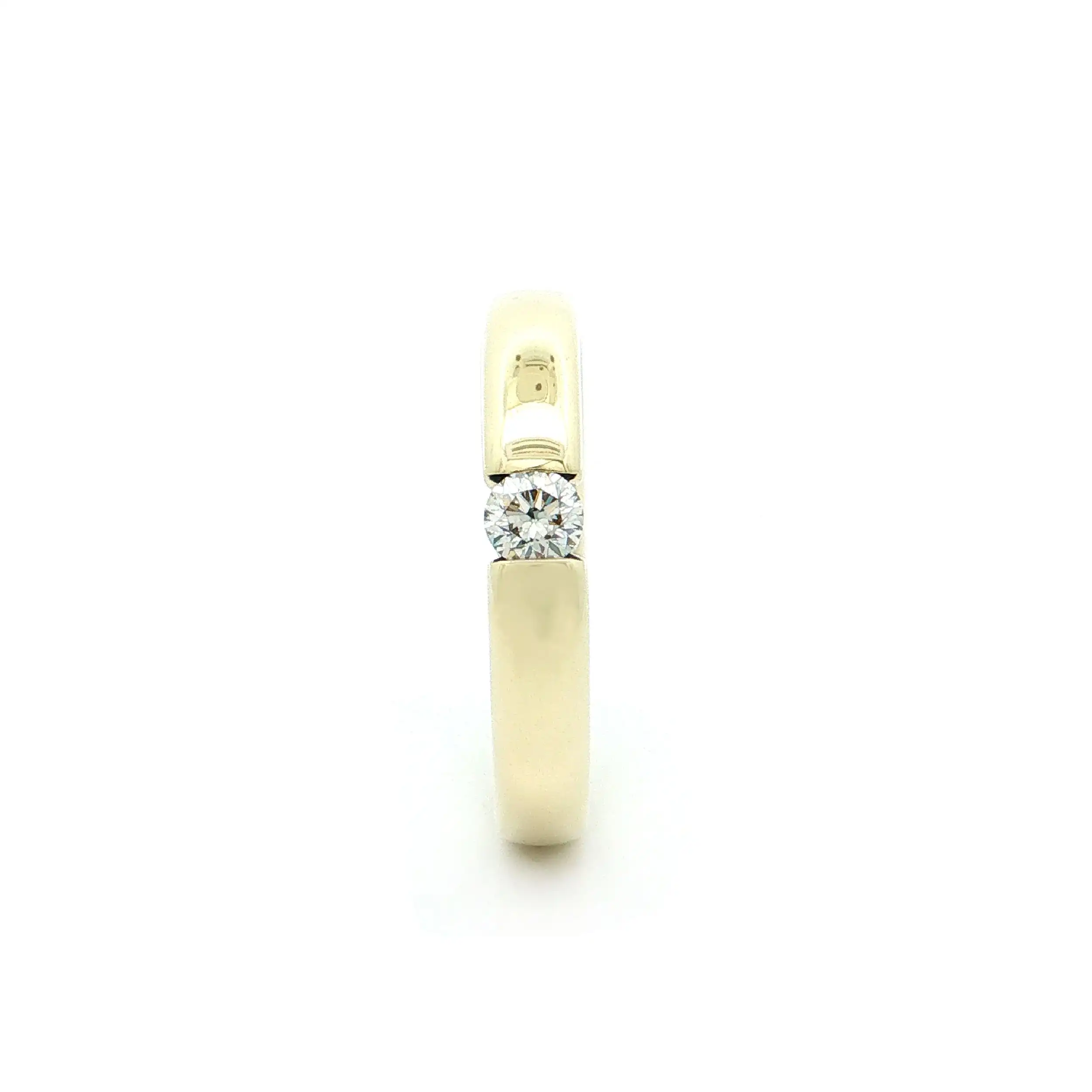 Ring Gelbgold mit Brillant