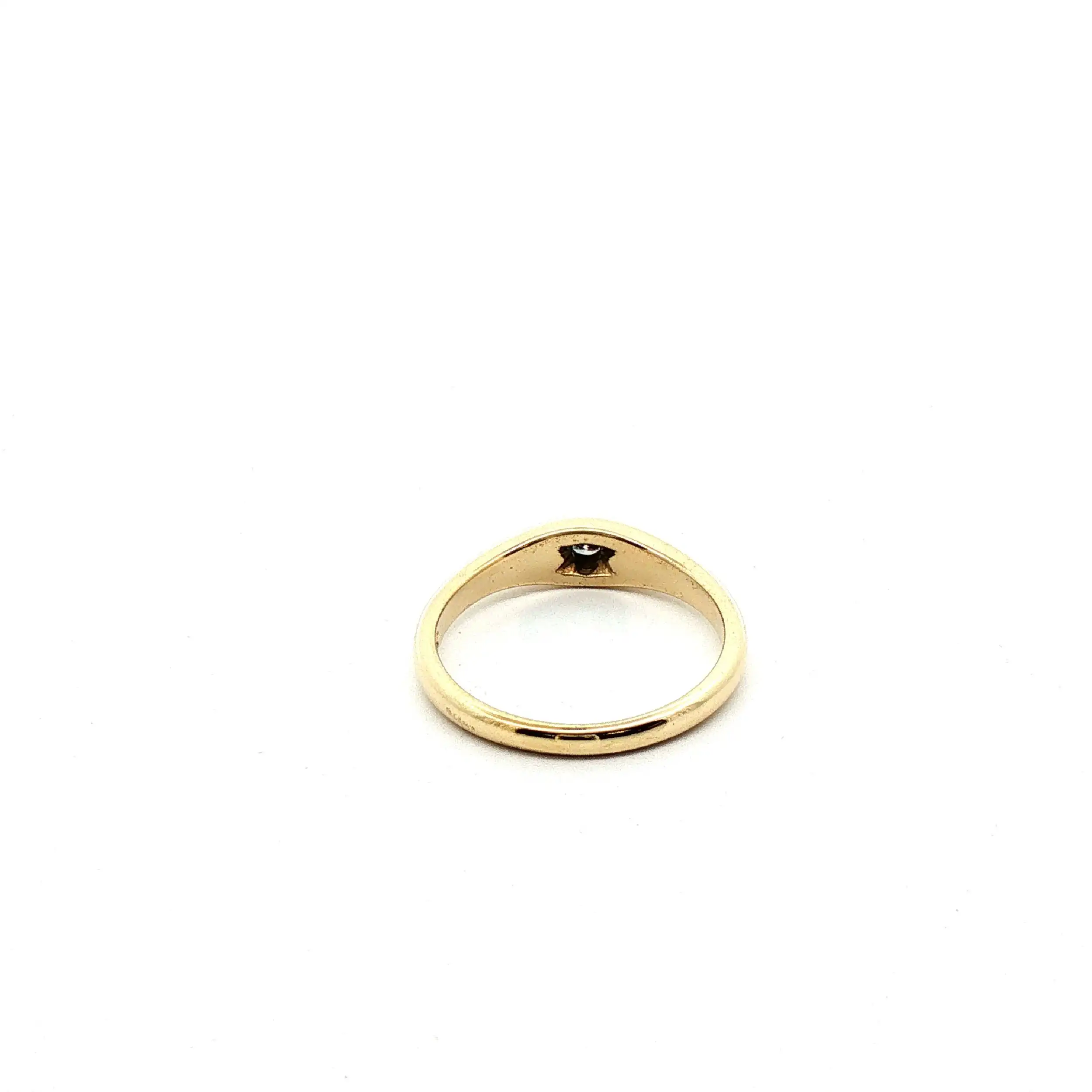 Ring Gelbgold mit Brillant
