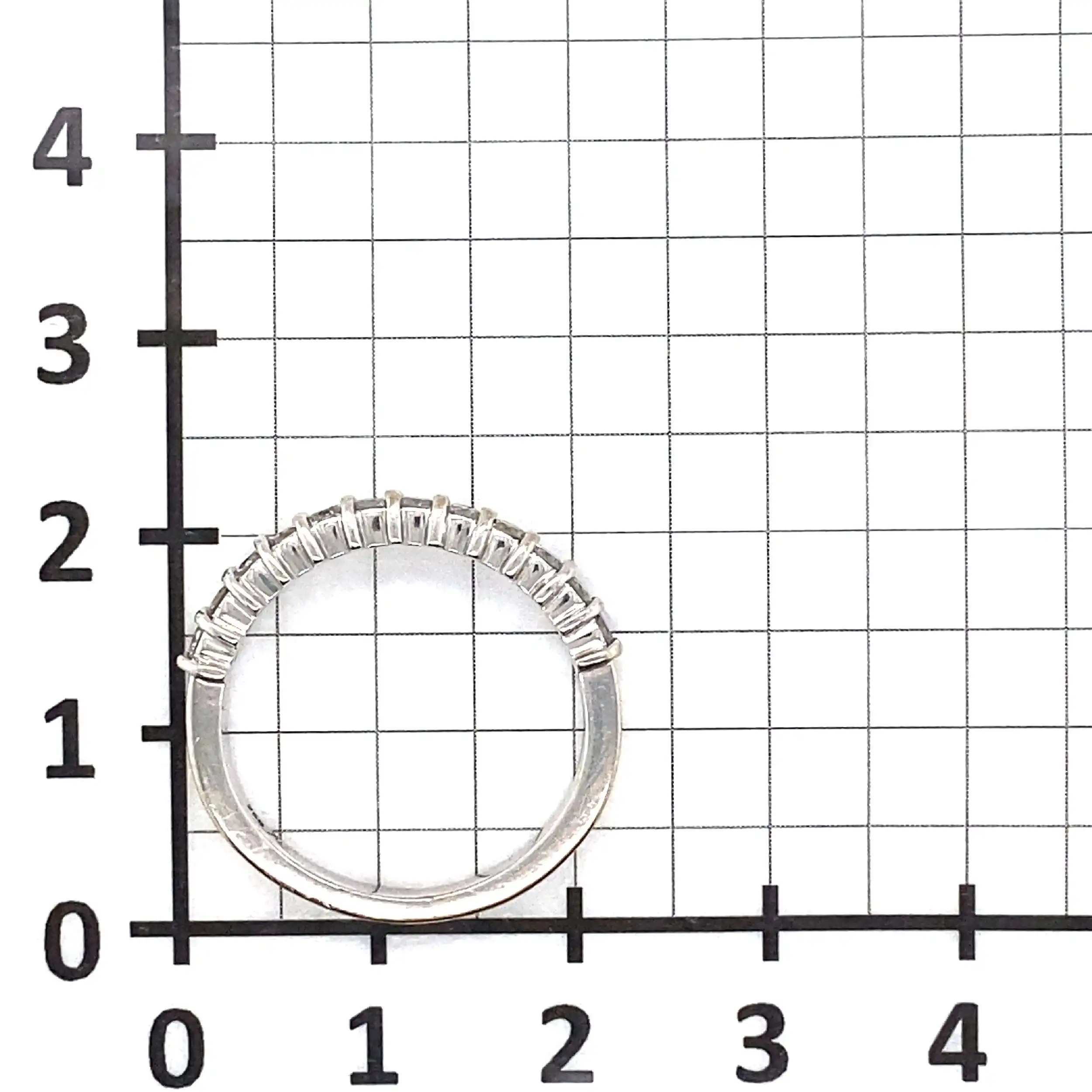 Halbmemoryring mit Brillanten Halbmemoryring mit Brillanten