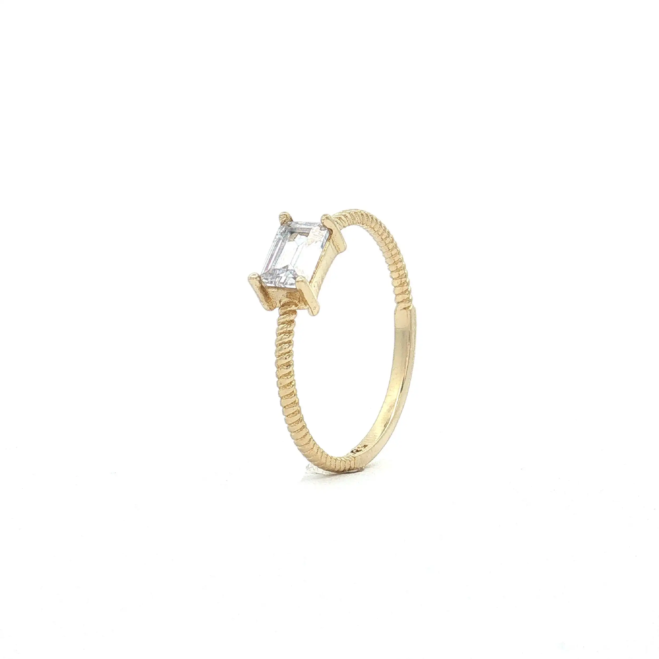 Ring Gelbgold mit Zirkonia Ring Gelbgold mit Zirkonia