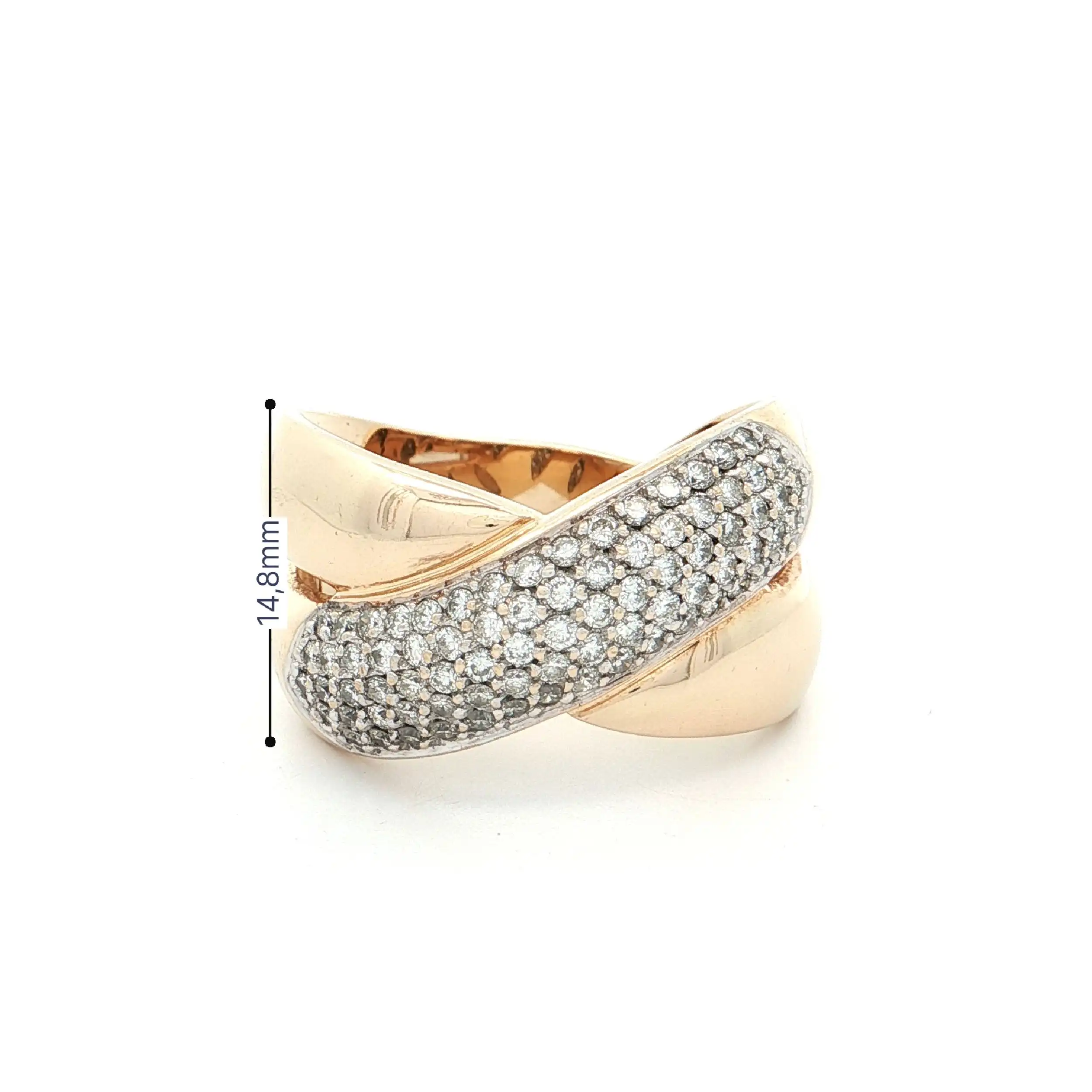 Ring Gelbgold "Christ" mit Brillanten Ring Gelbgold "Christ" mit Brillanten