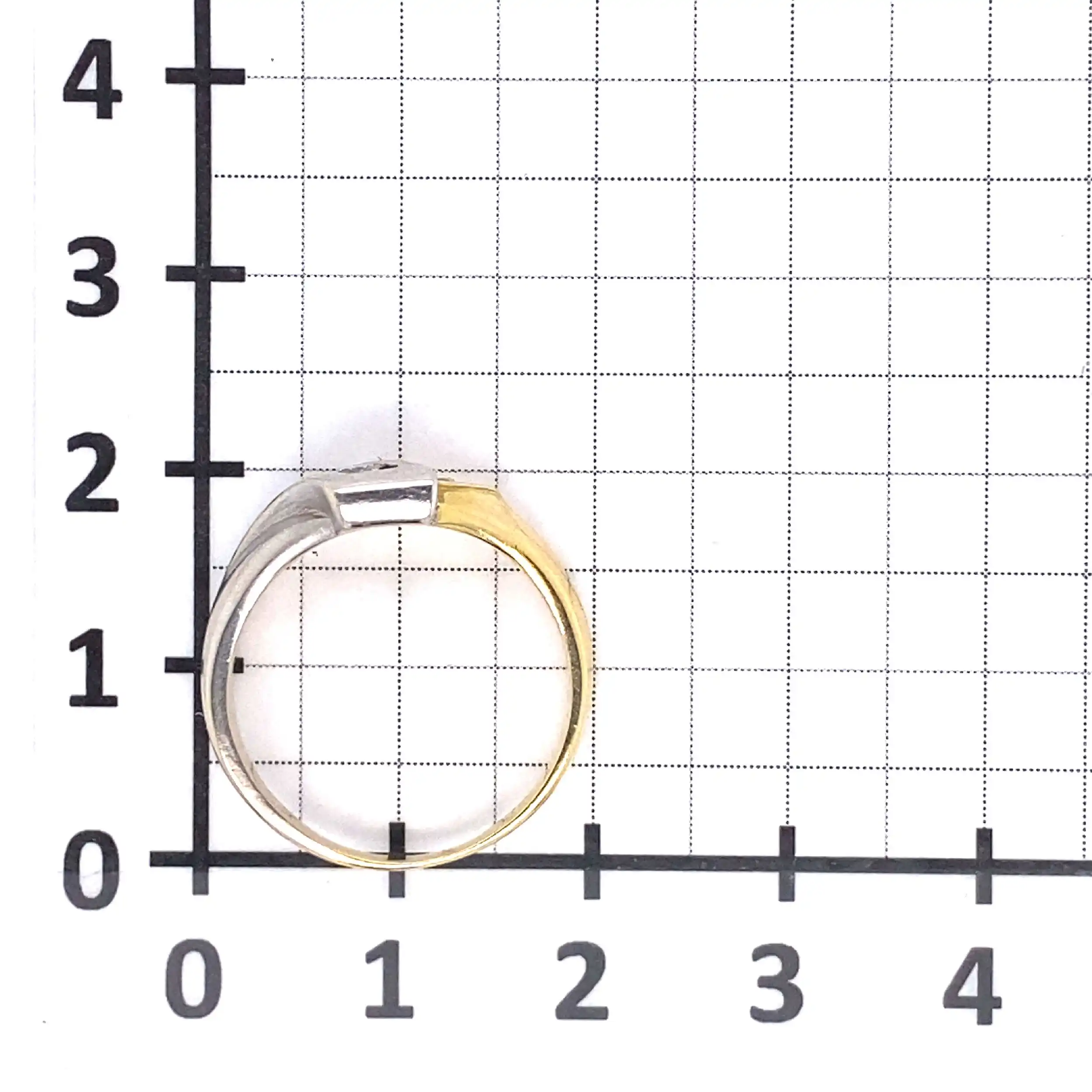 Ring Bicolor mit Brillanten Ring Bicolor mit Brillanten