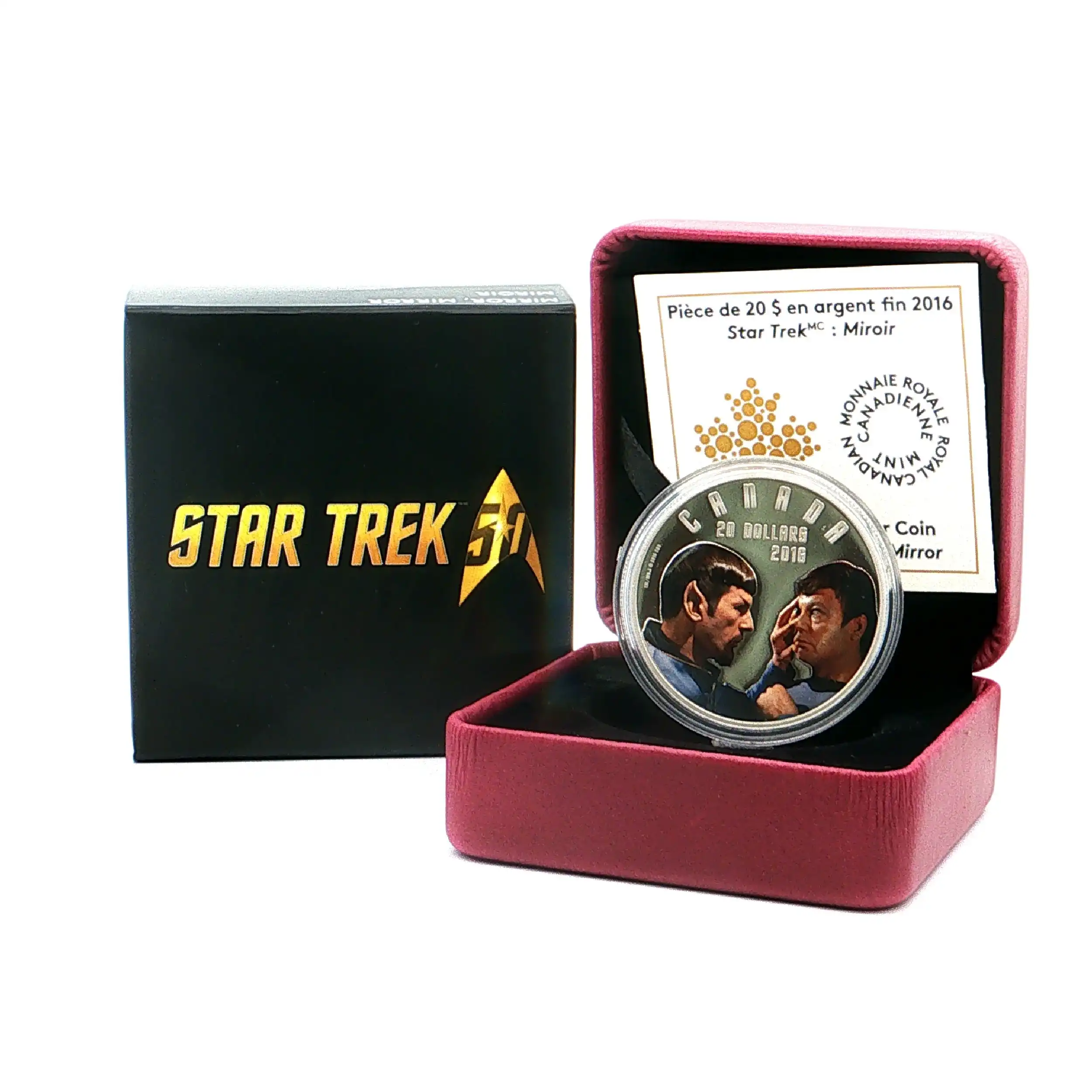 Münze Silber "Star Trek - Mirror, Mirror"