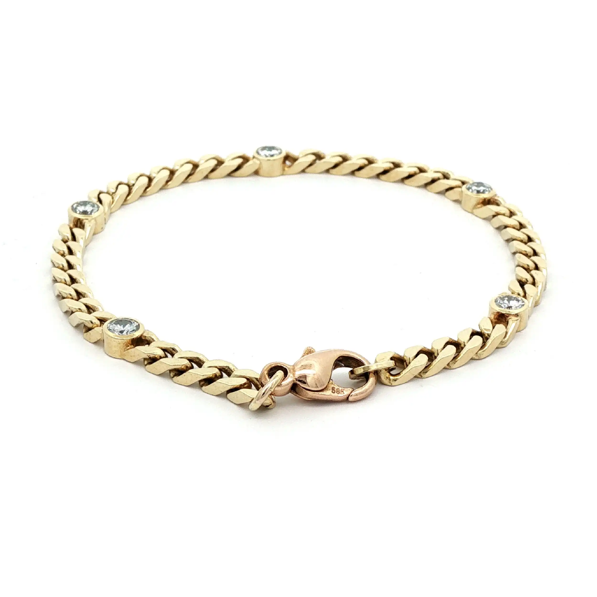 Armband Gelbgold mit Brillanten