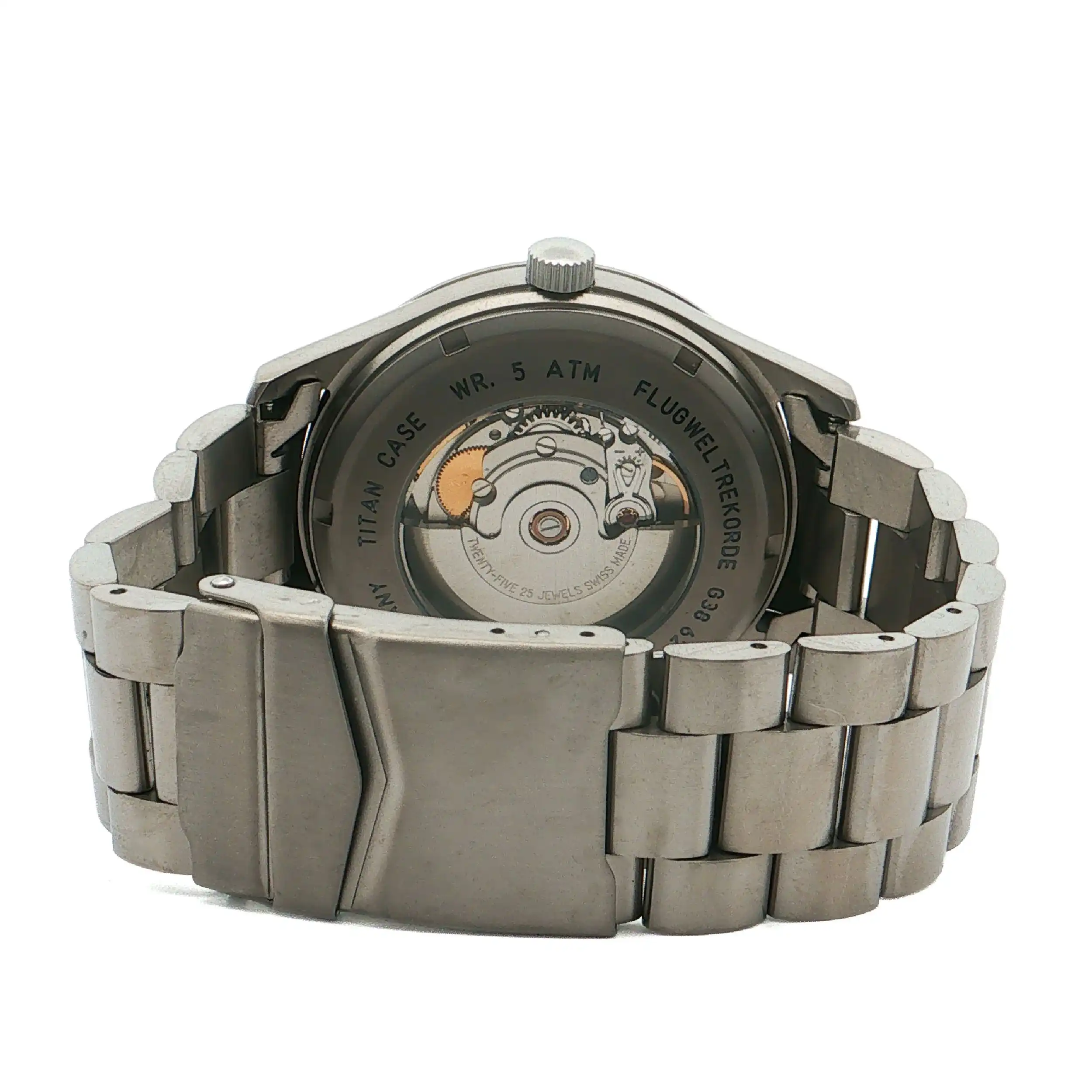 Herrenuhr Junkers Flugweltrecorde G 38 6270 Automatik Titan mit Box