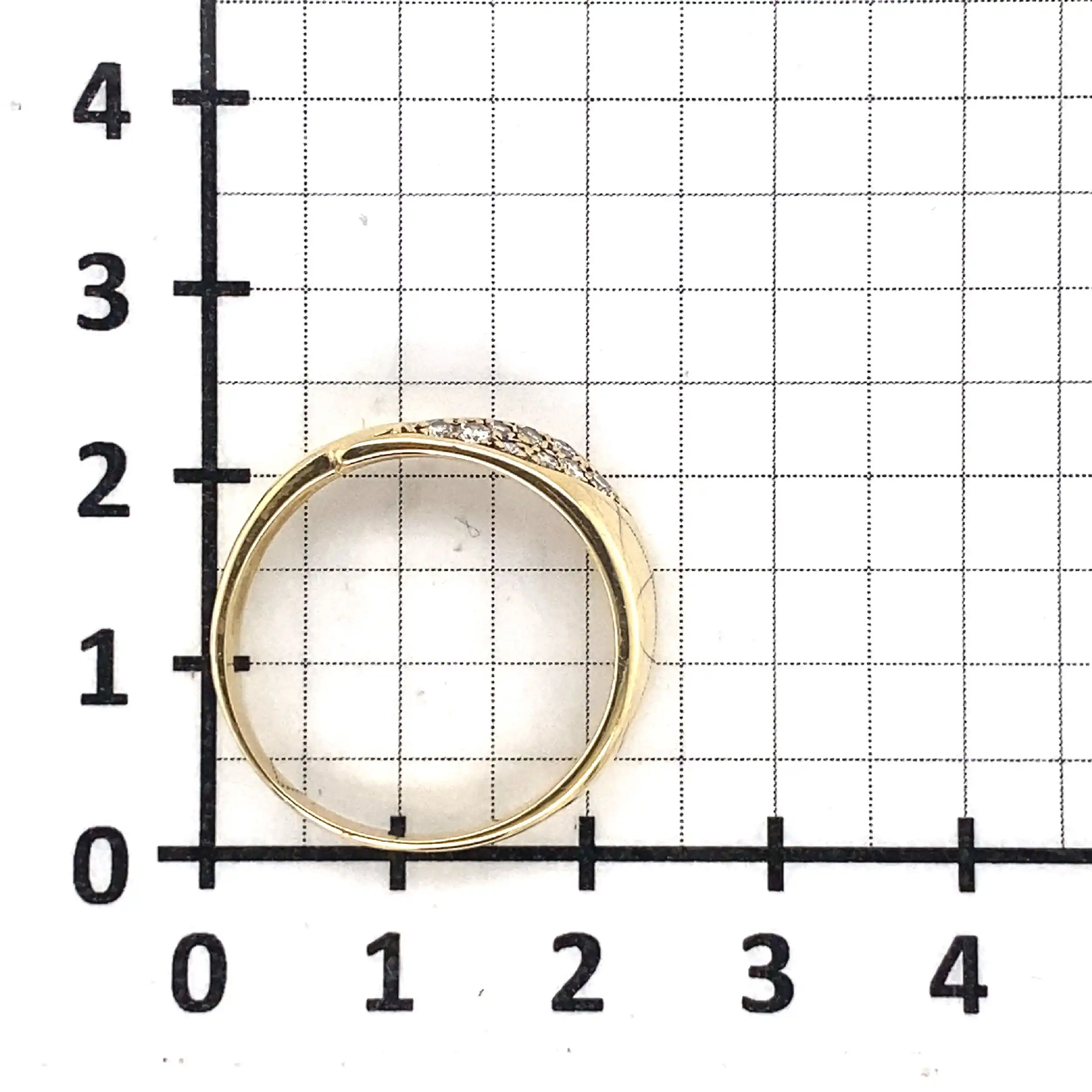 Ring Gelbgold mit Brillanten Ring Gelbgold mit Brillanten
