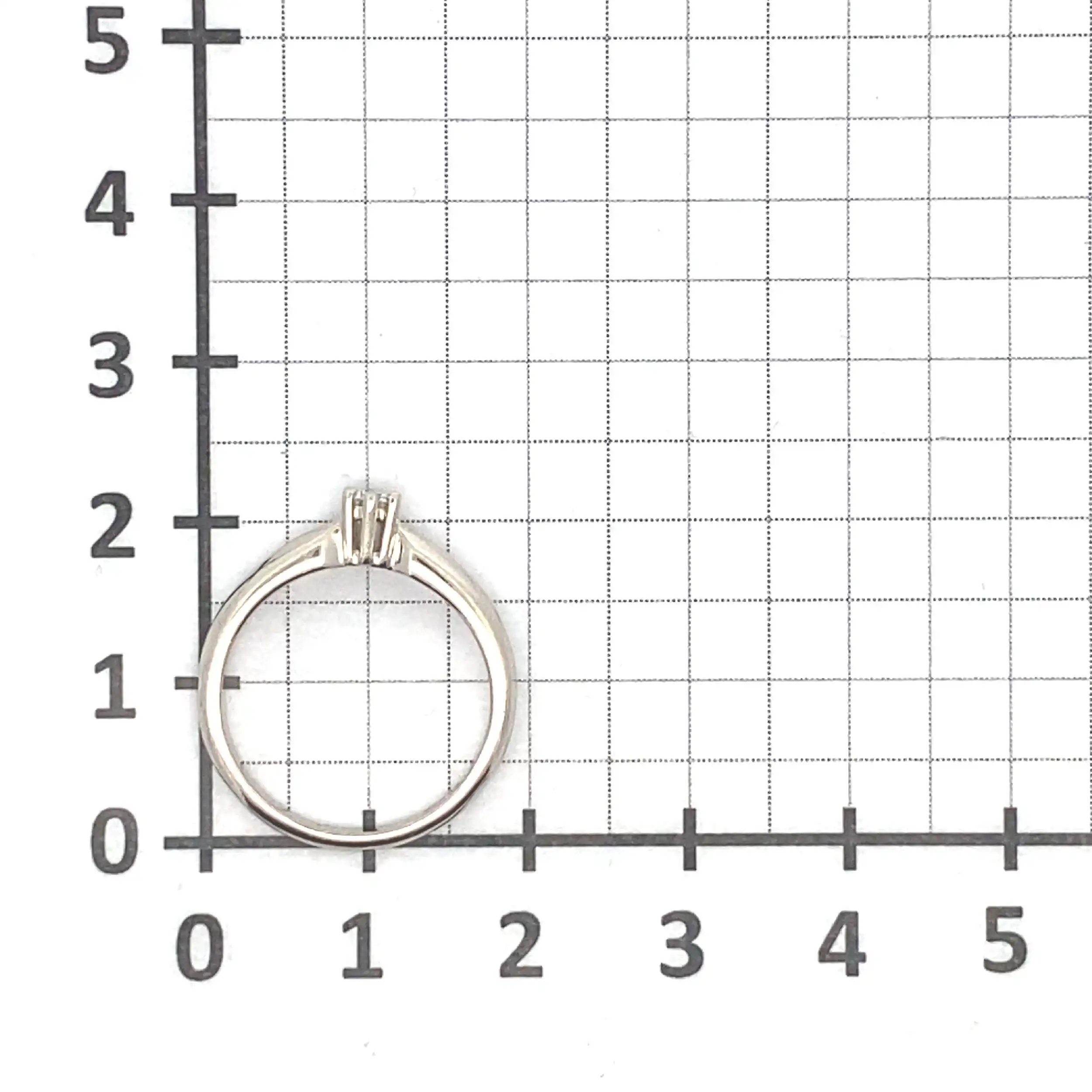 Ring Weißgold mit Brillant