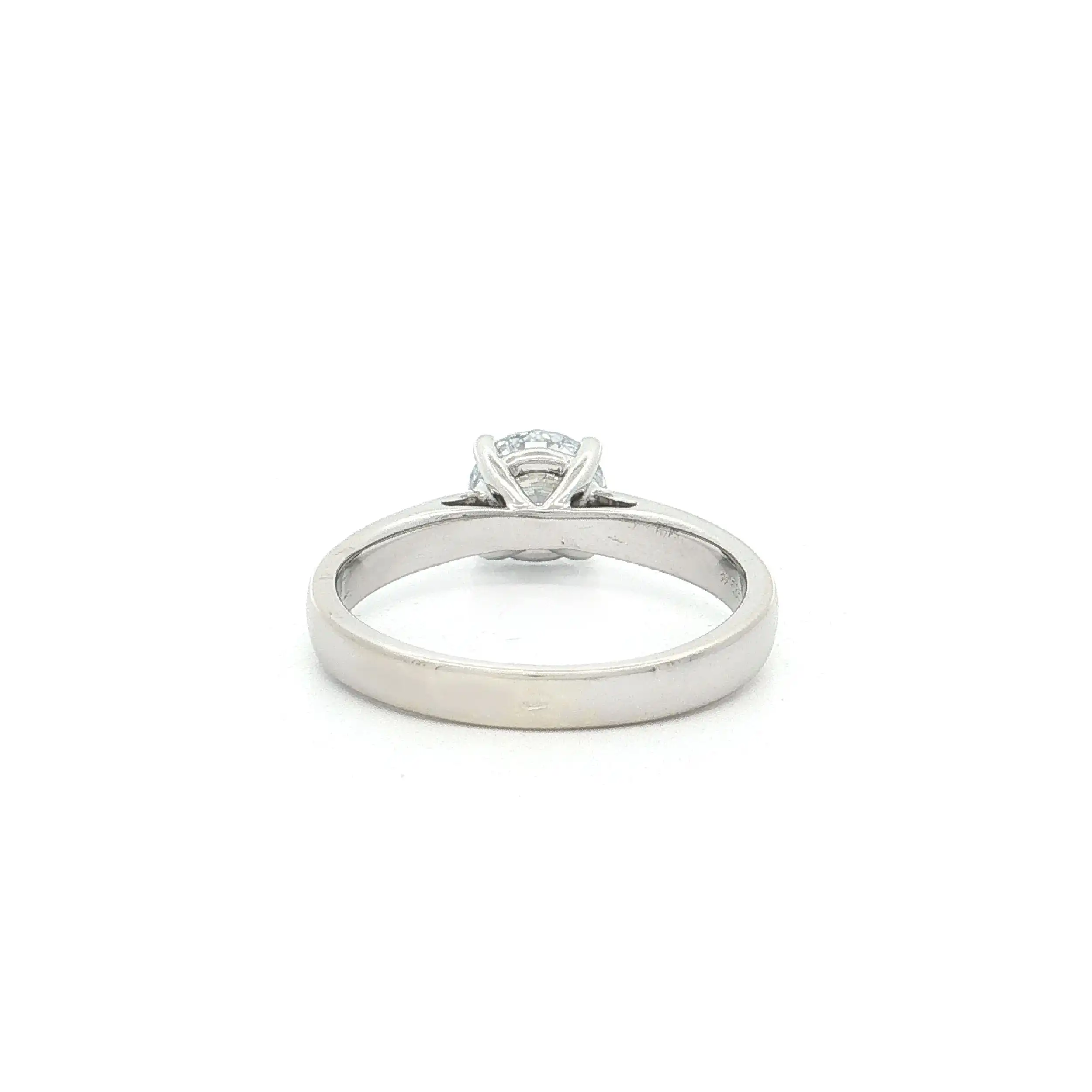 Ring Weißgold mit Labgrown Diamond im Brillantschliff
