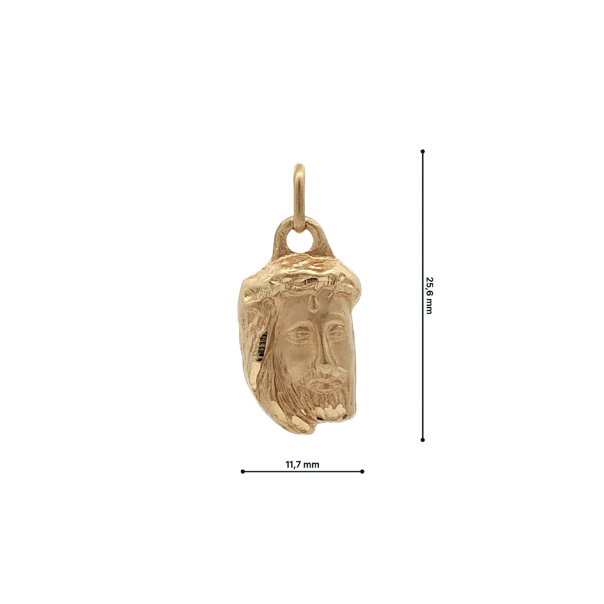 Anhänger Gelbgold Jesus Anhänger Gelbgold Jesus