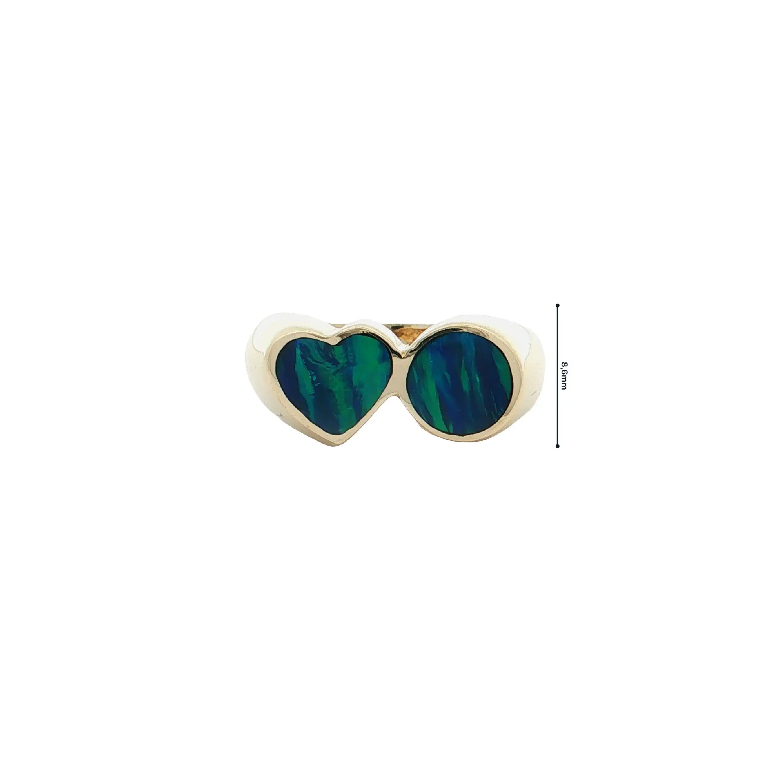 Ring Gelbgold mit Opal