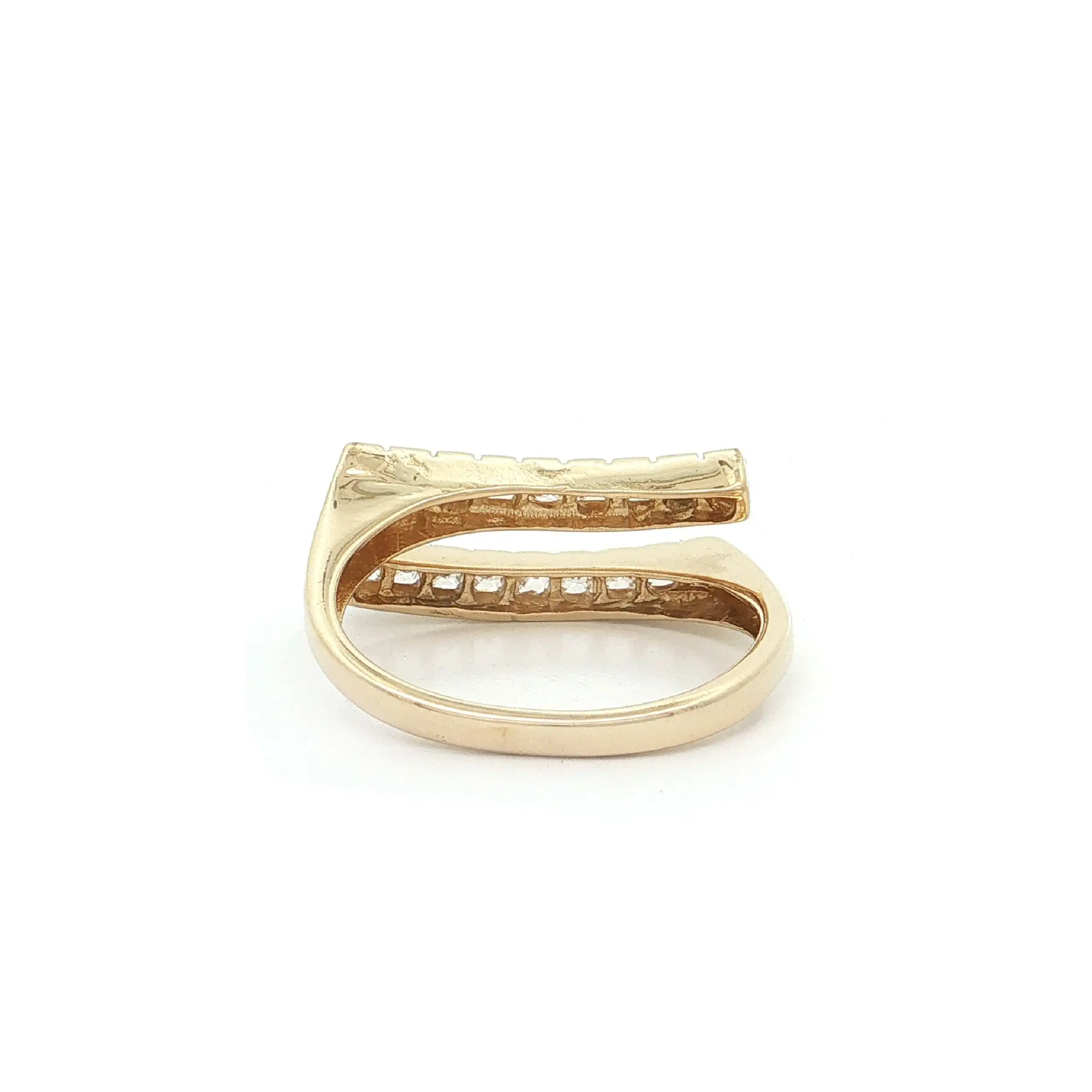 Ring Gelbgold mit Zirkonia