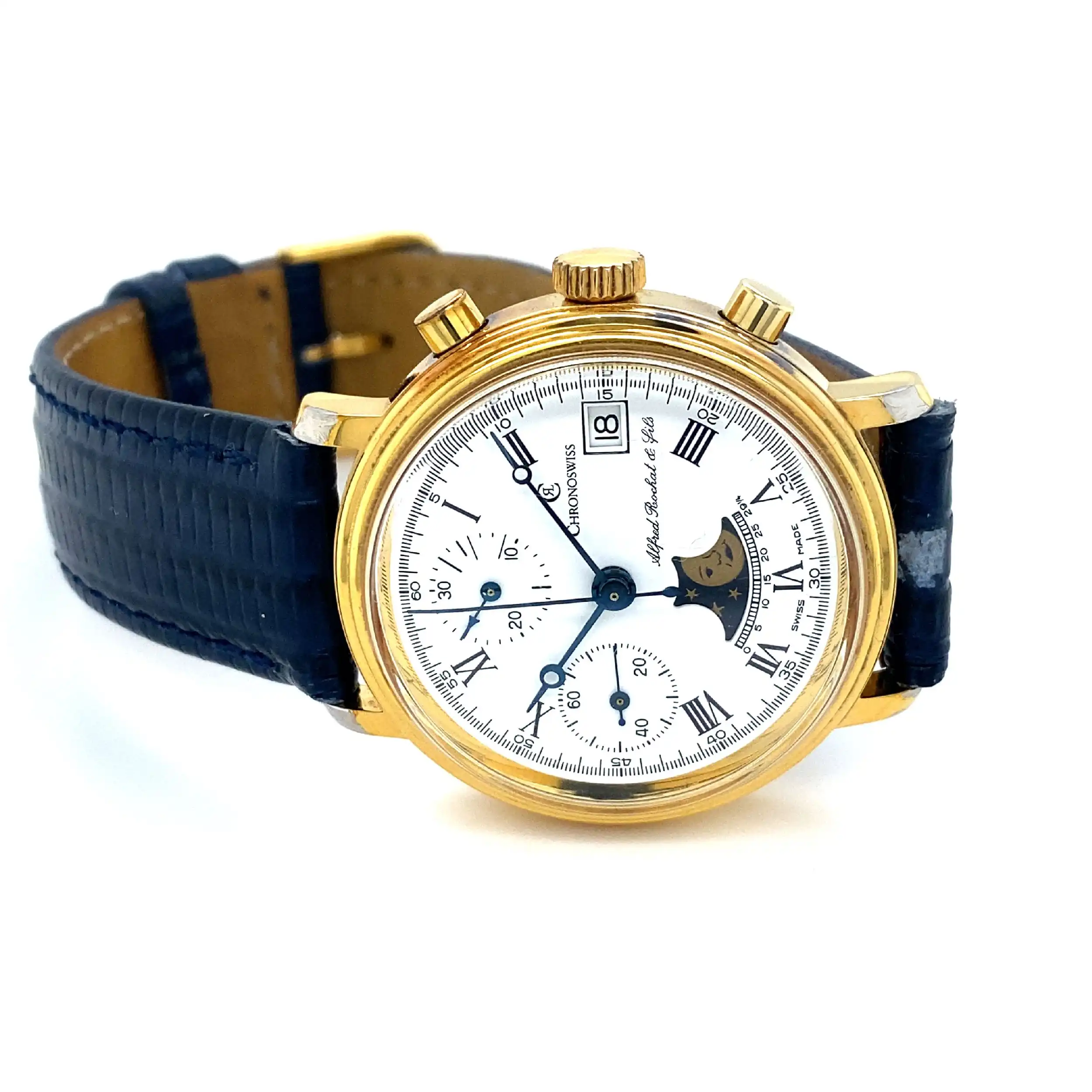 Chronoswiss Alfred Rochat & Fils lunar Mondphase Chronograph Chronoswiss Alfred Rochat & Fils lunar Mondphase Chronograph