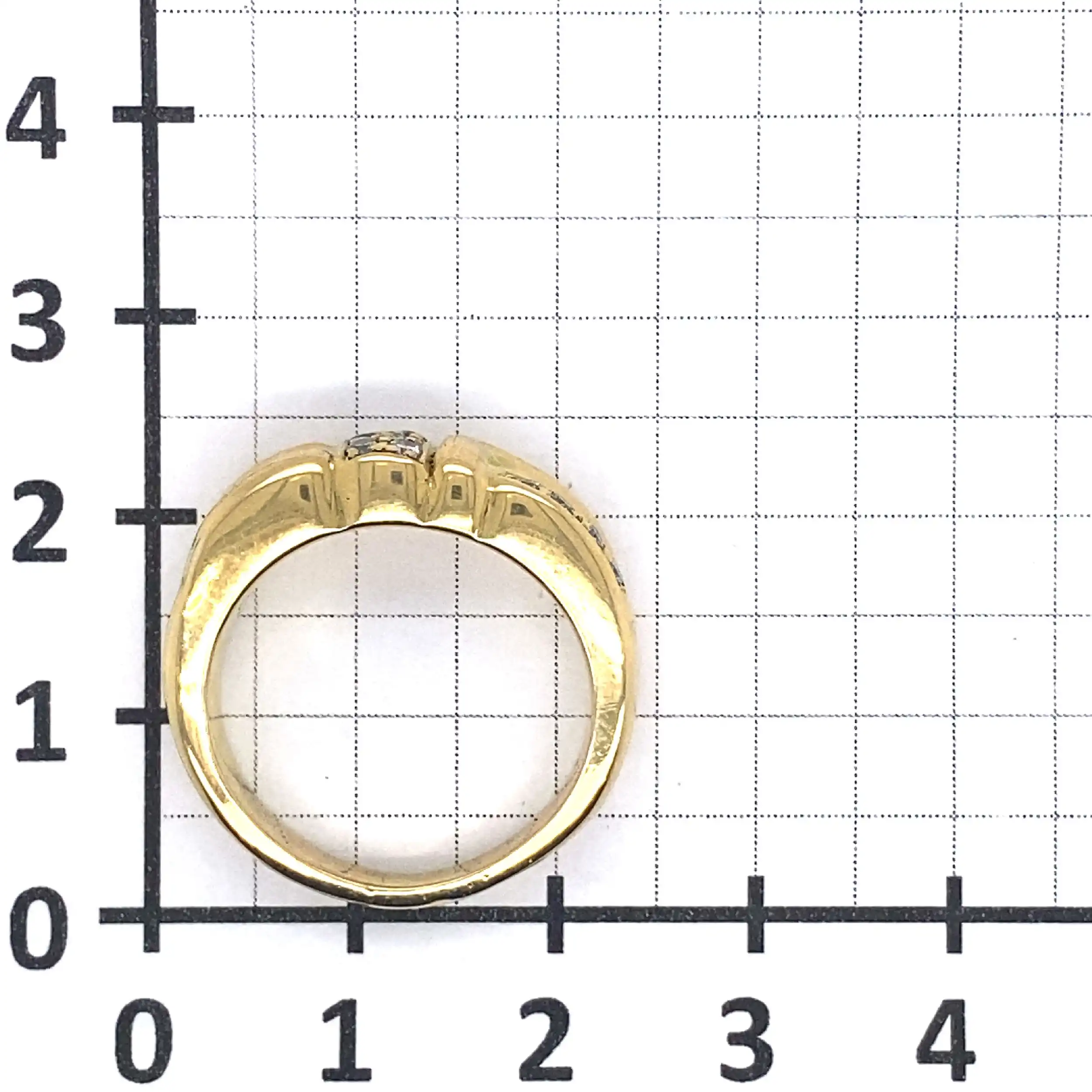 Ring Gelbgold mit Brillanten Ring Gelbgold mit Brillanten