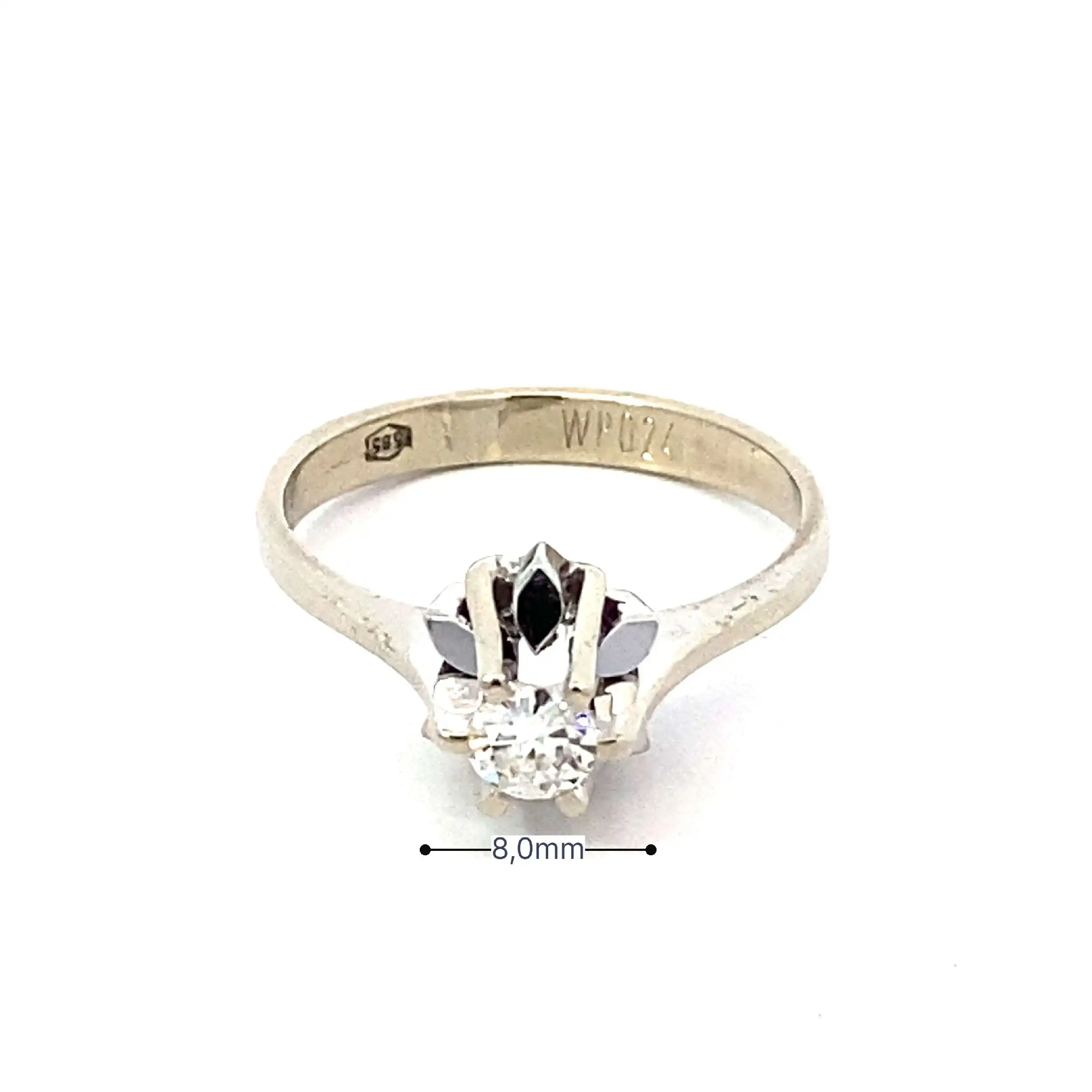 Ring Weißgold mit Brillant