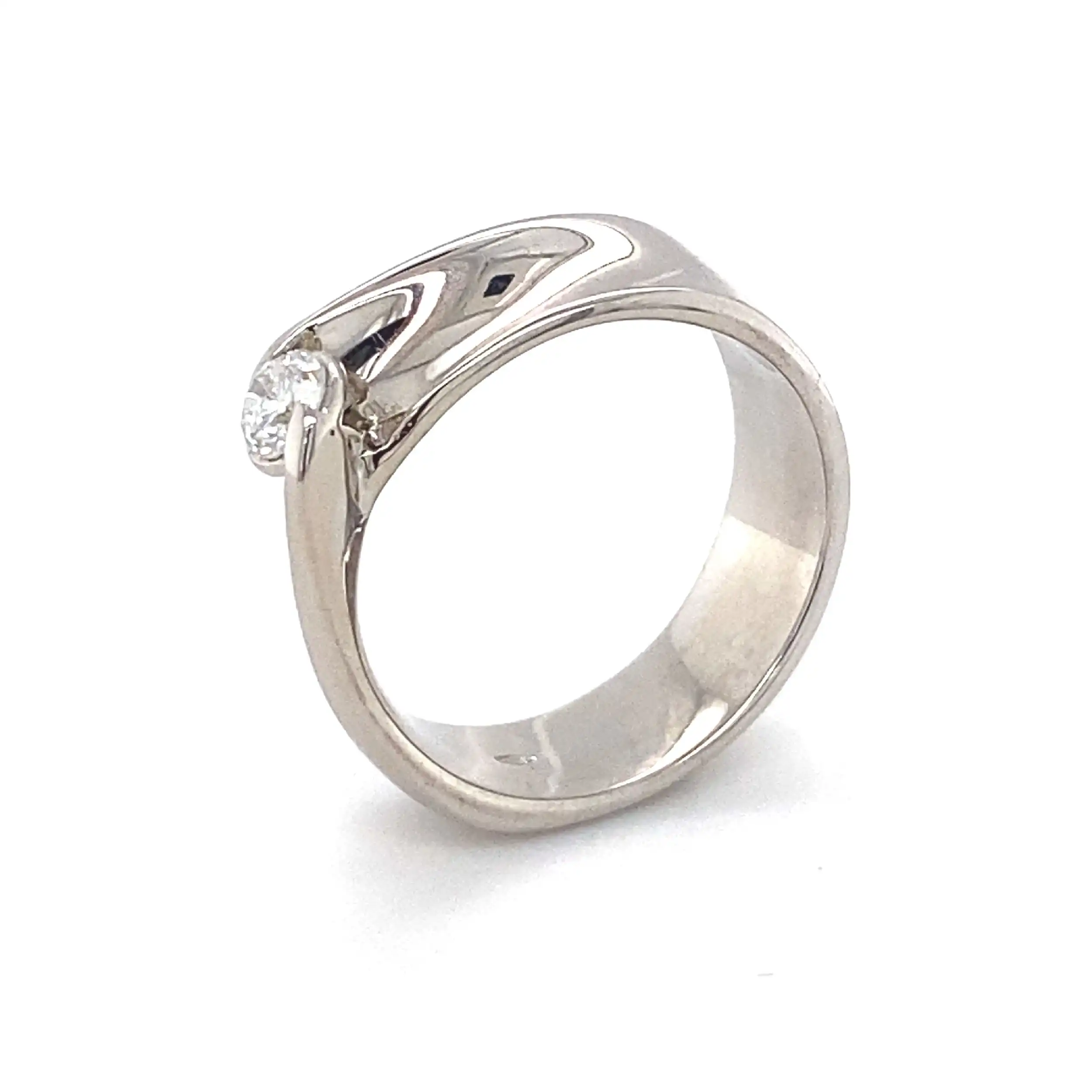 Ring Weißgold mit Brillanten
