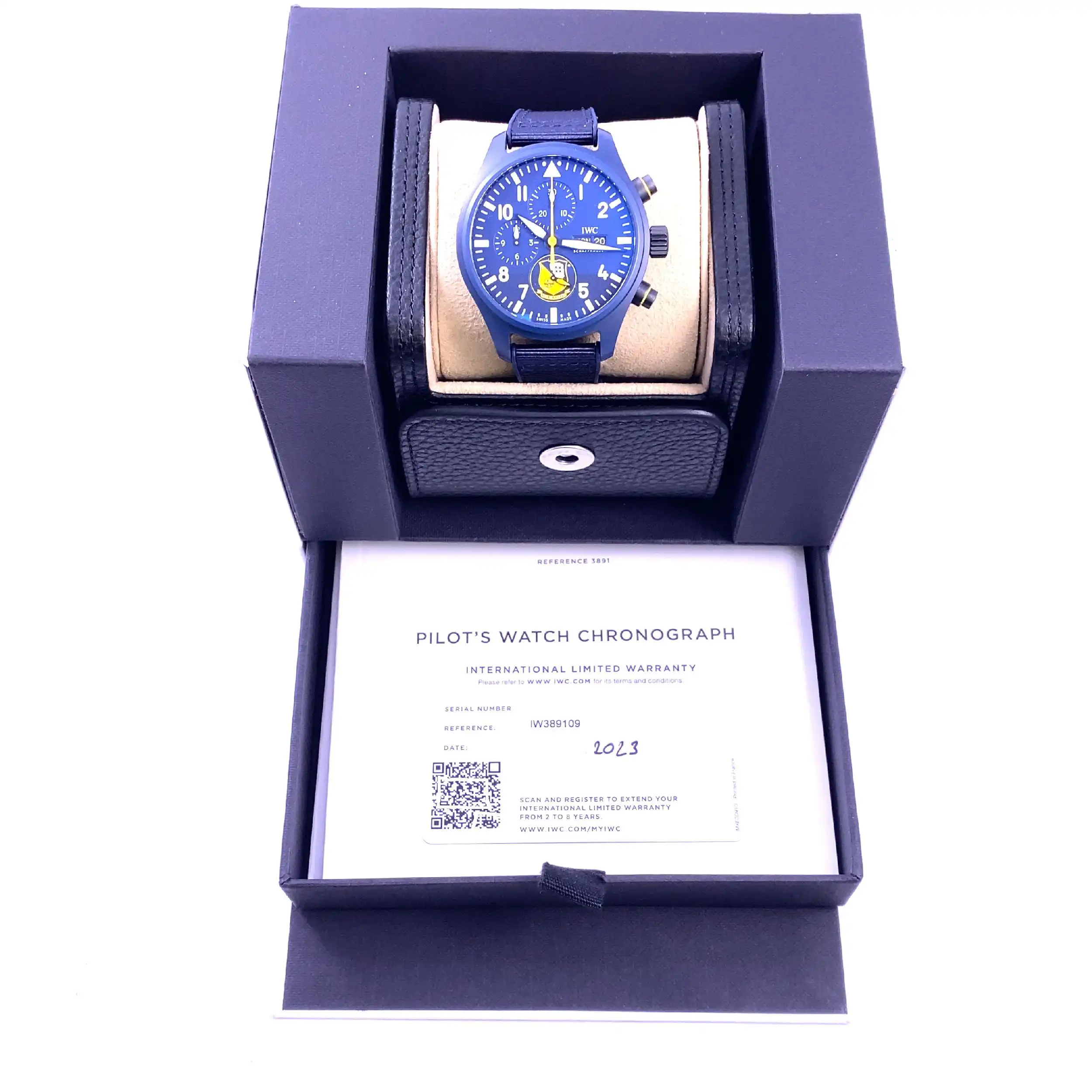 Herrenuhr IWC Pilots Watch Chronograph Edition ''Blue Angels'' Herrenuhr IWC Pilots Watch Chronograph Edition ''Blue Angels''
