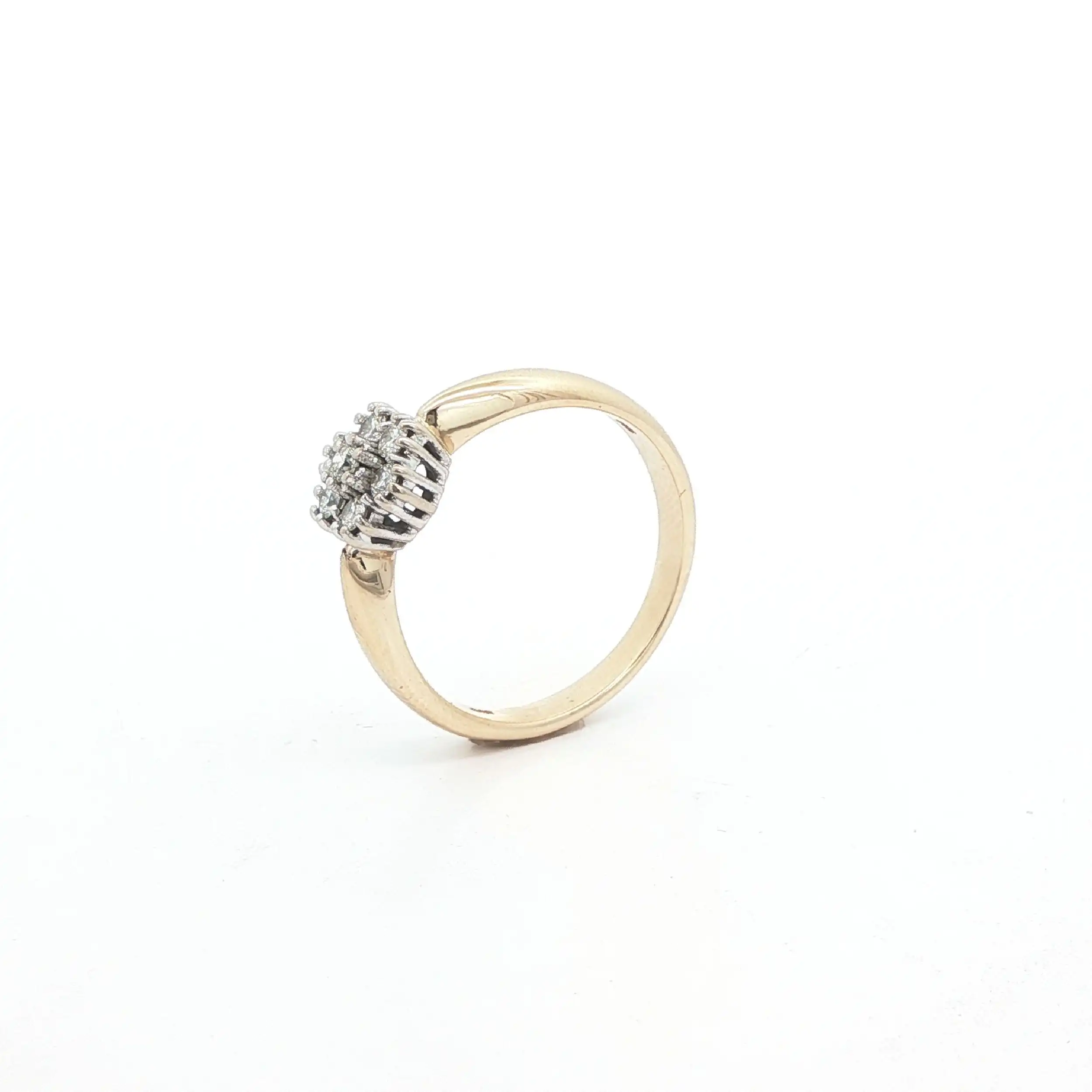 Ring Bicolor mit Brillanten Ring Bicolor mit Brillanten