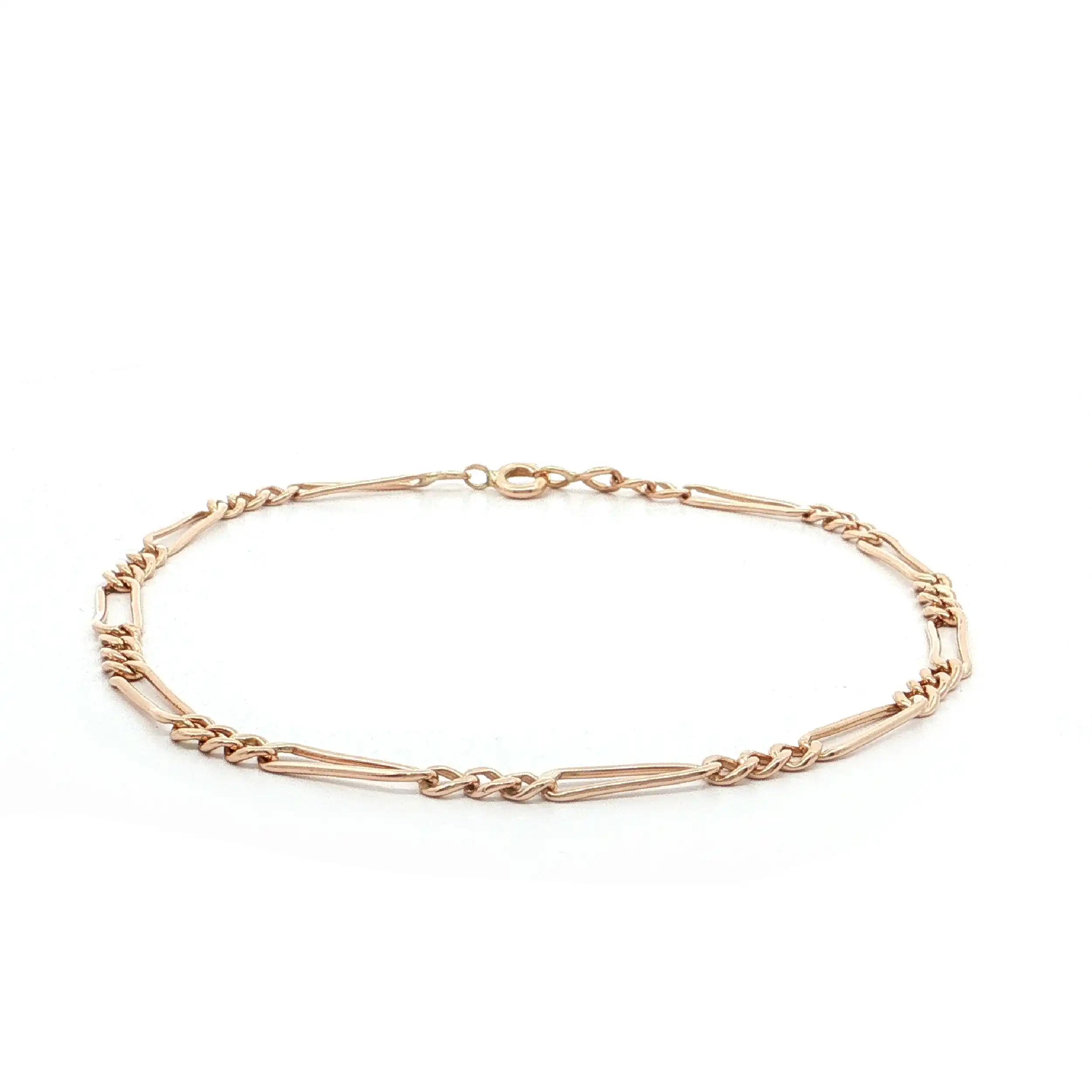 Figaro-Armband Roségold