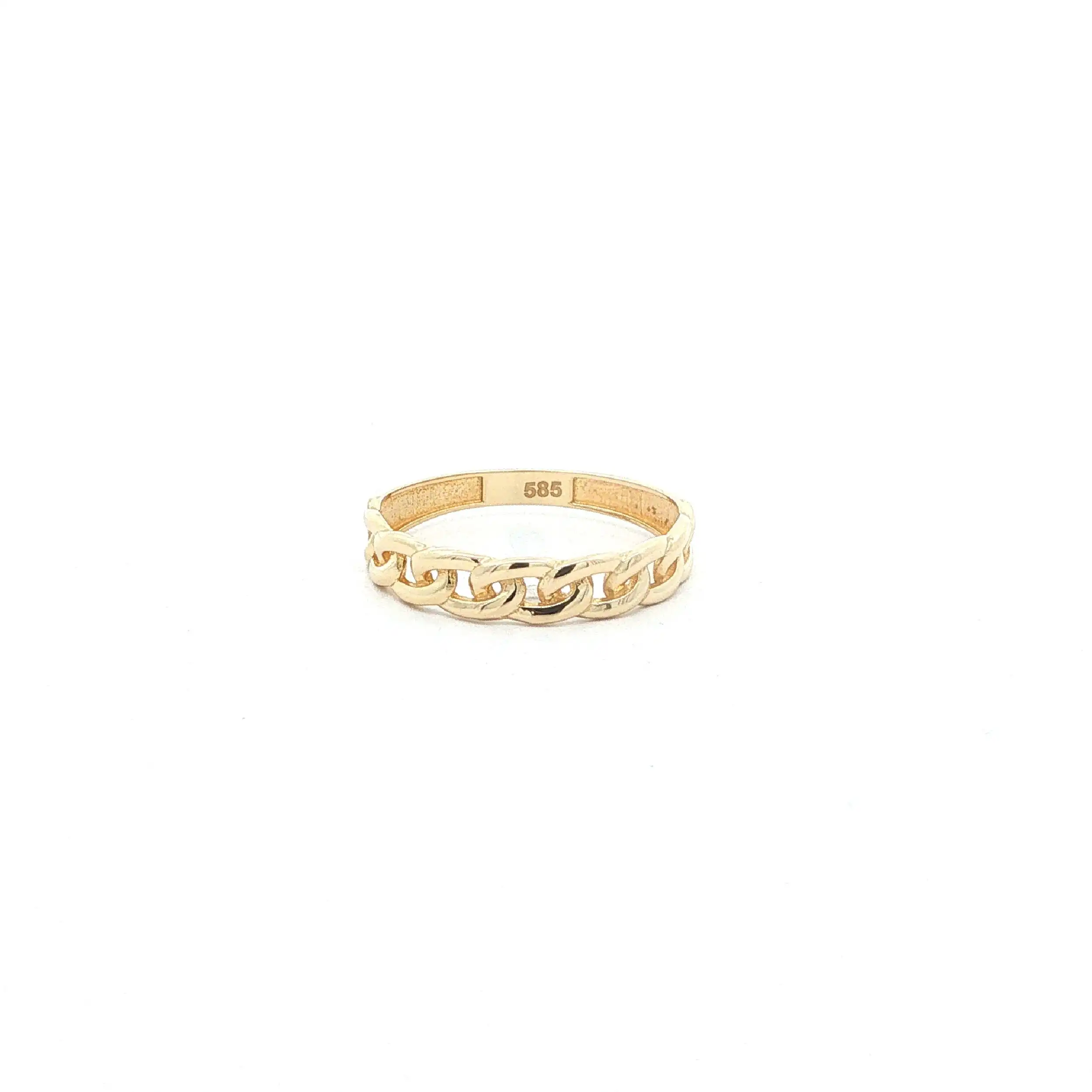 Ring Gelbgold geflochten