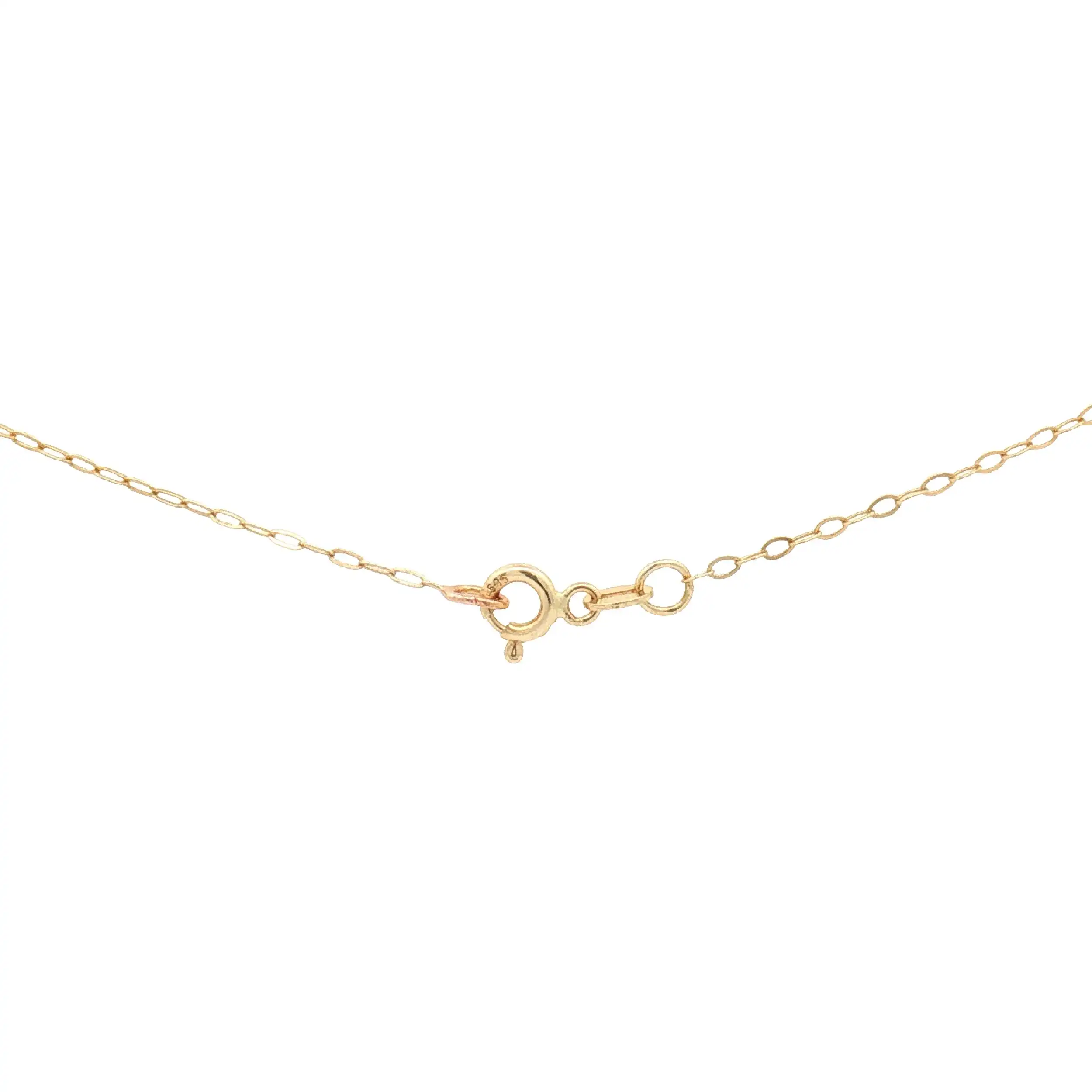 Ankerkette Gelbgold mit Anhängern und Zirkonia Ankerkette Gelbgold mit Anhängern und Zirkonia