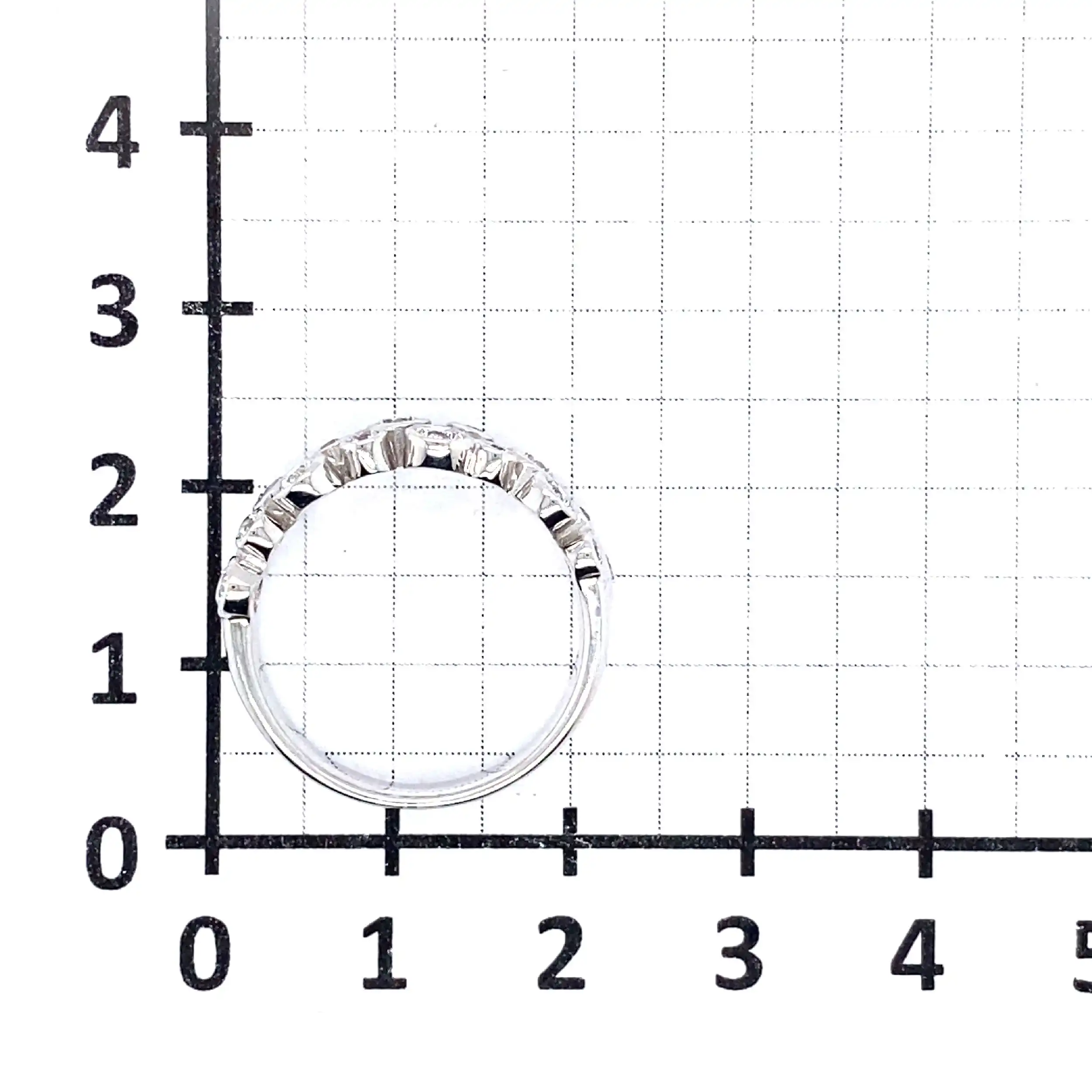 Ring Weissgold mit Zirkonia Ring Weissgold mit Zirkonia