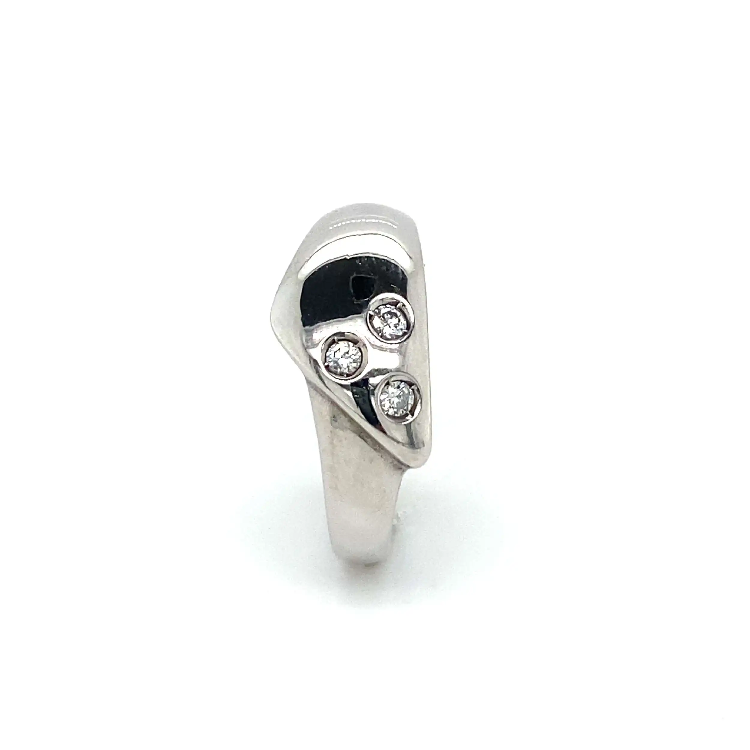 Ring Weißgold mit Brillanten