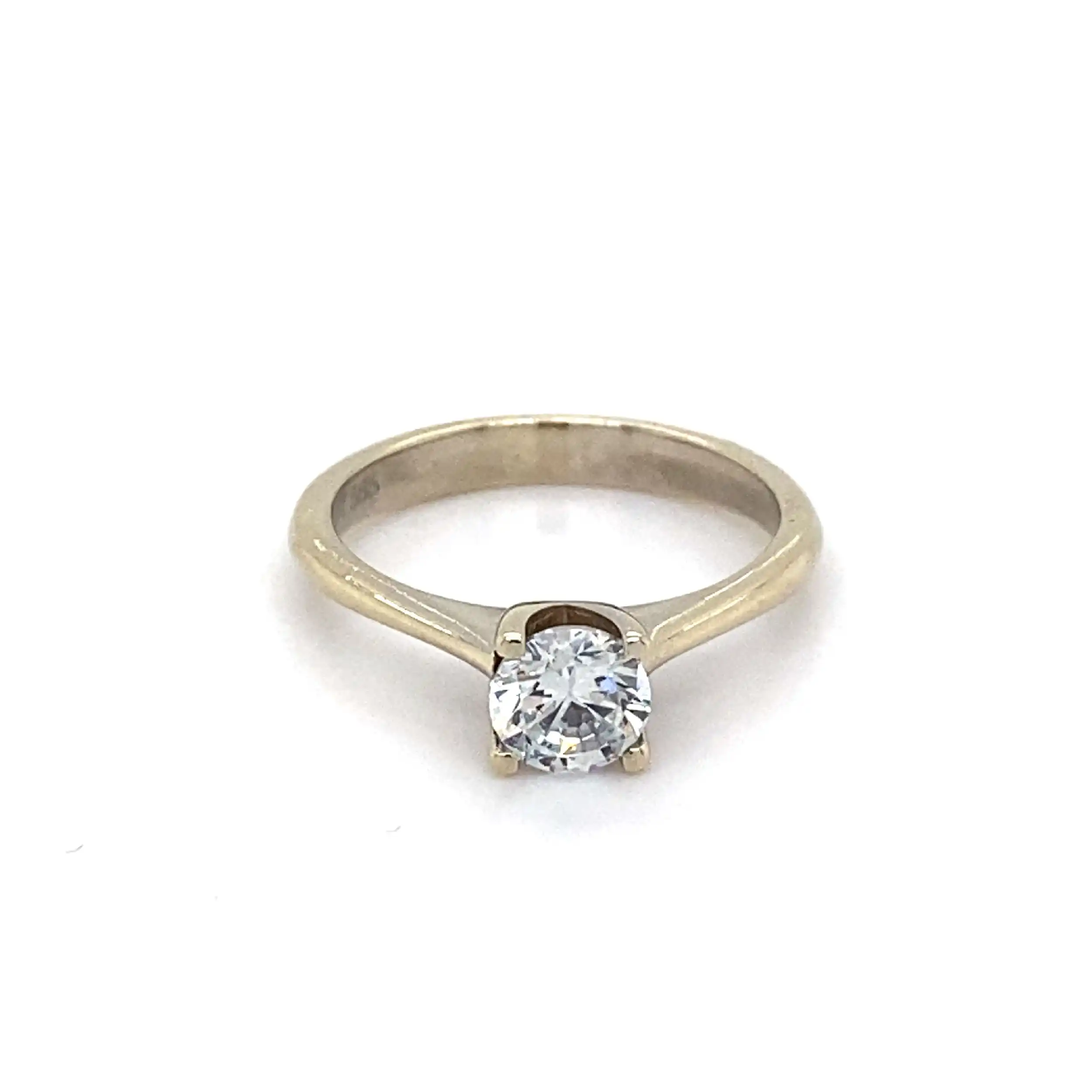 Ring Weißgold mit Zirkonia Ring Weißgold mit Zirkonia