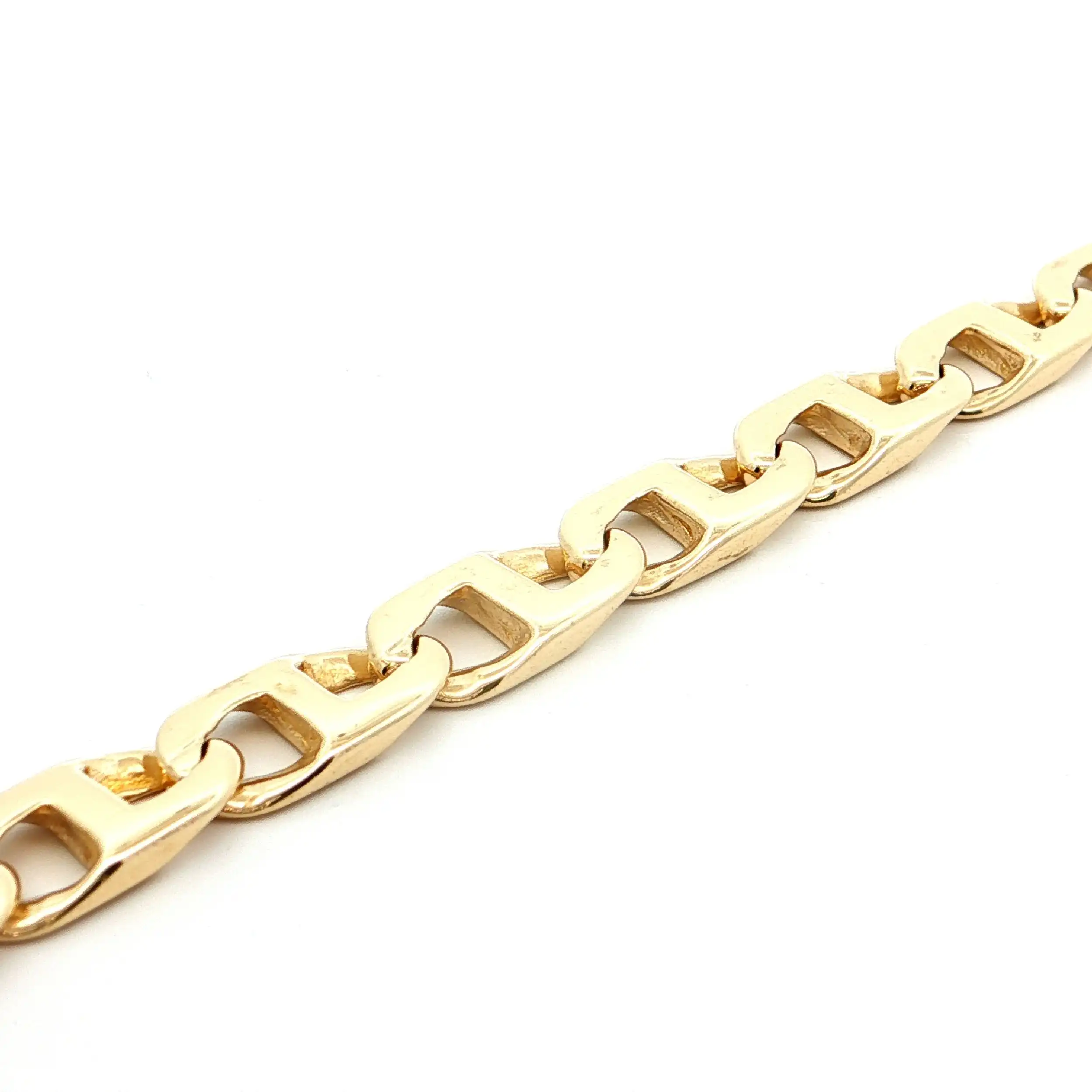 Flachpanzerarmband Gelbgold Flachpanzerarmband Gelbgold