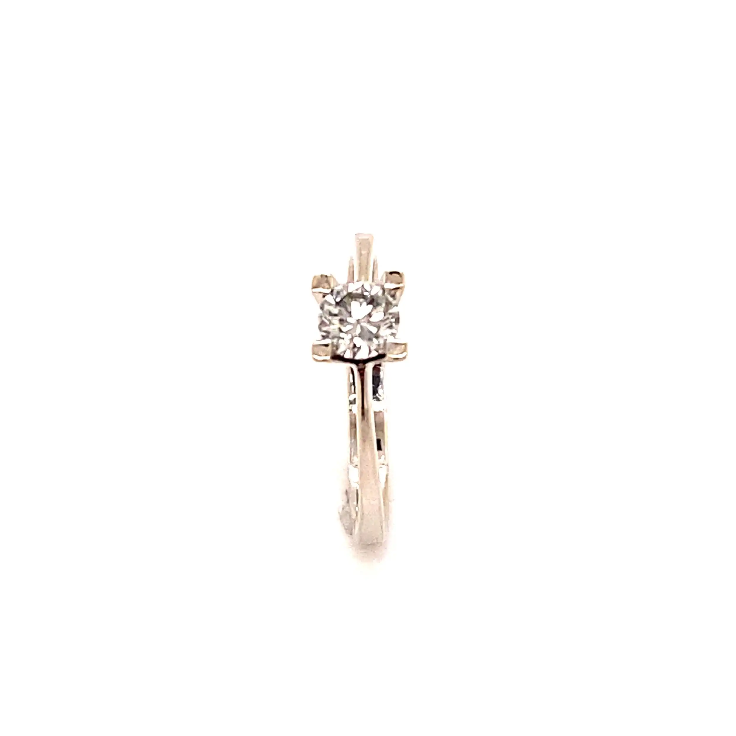 Ring Weißgold mit Solitär Brillant