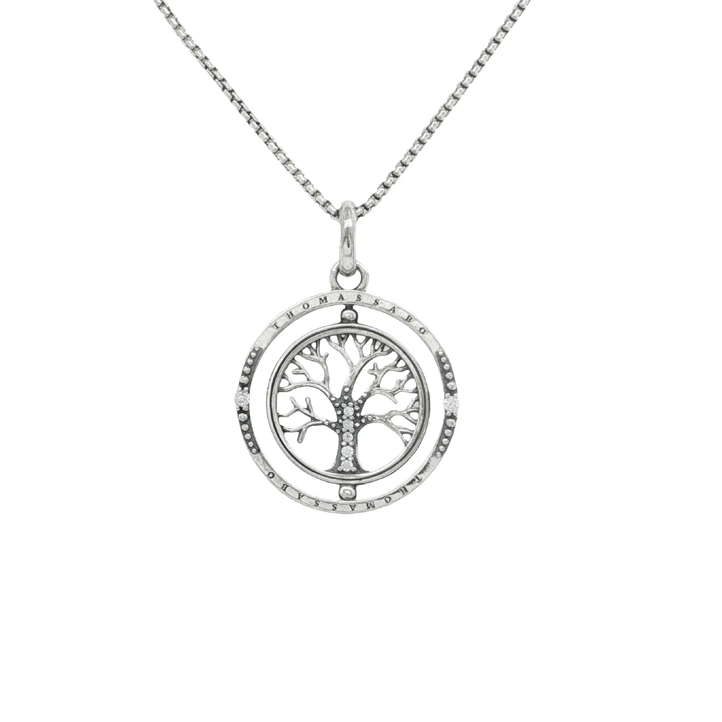 Kette mit Anhänger Thomas Sabo Tree of Love Kette mit Anhänger Thomas Sabo Tree of Love