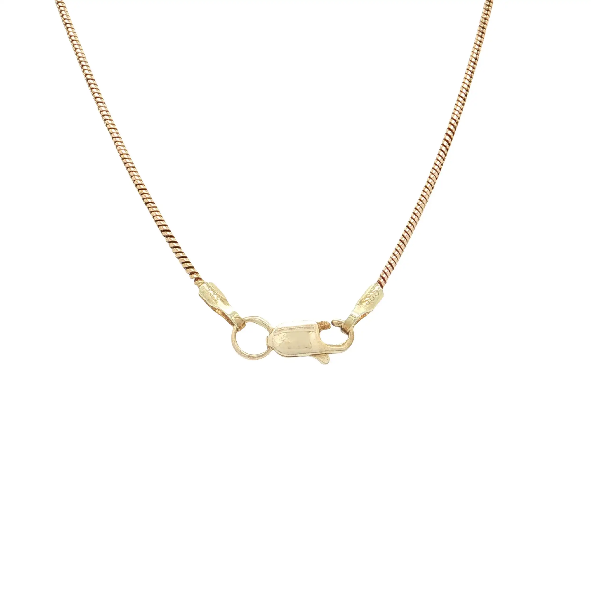 Schlangenkette Gelbgold