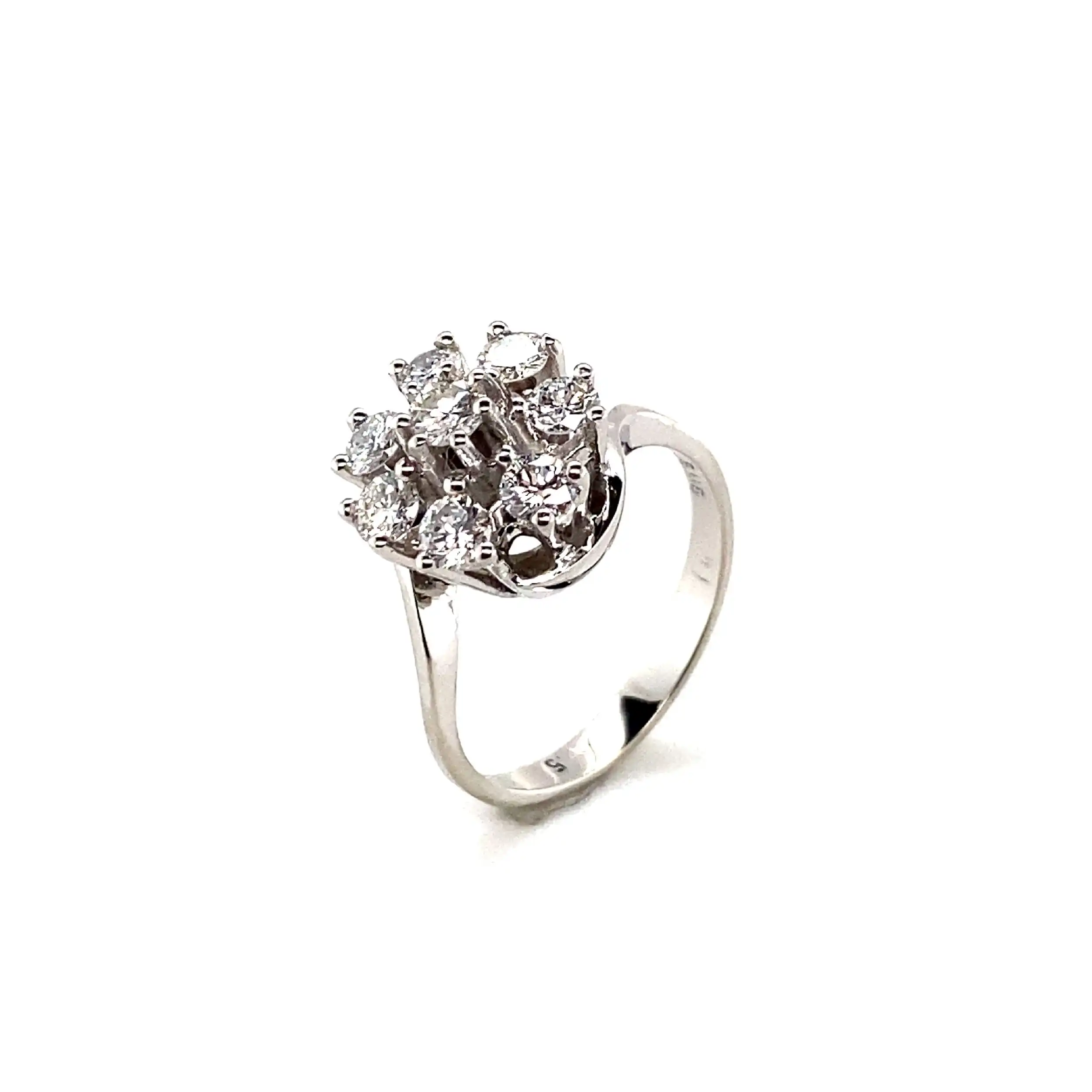 Ring Weißgold mit Brillanten