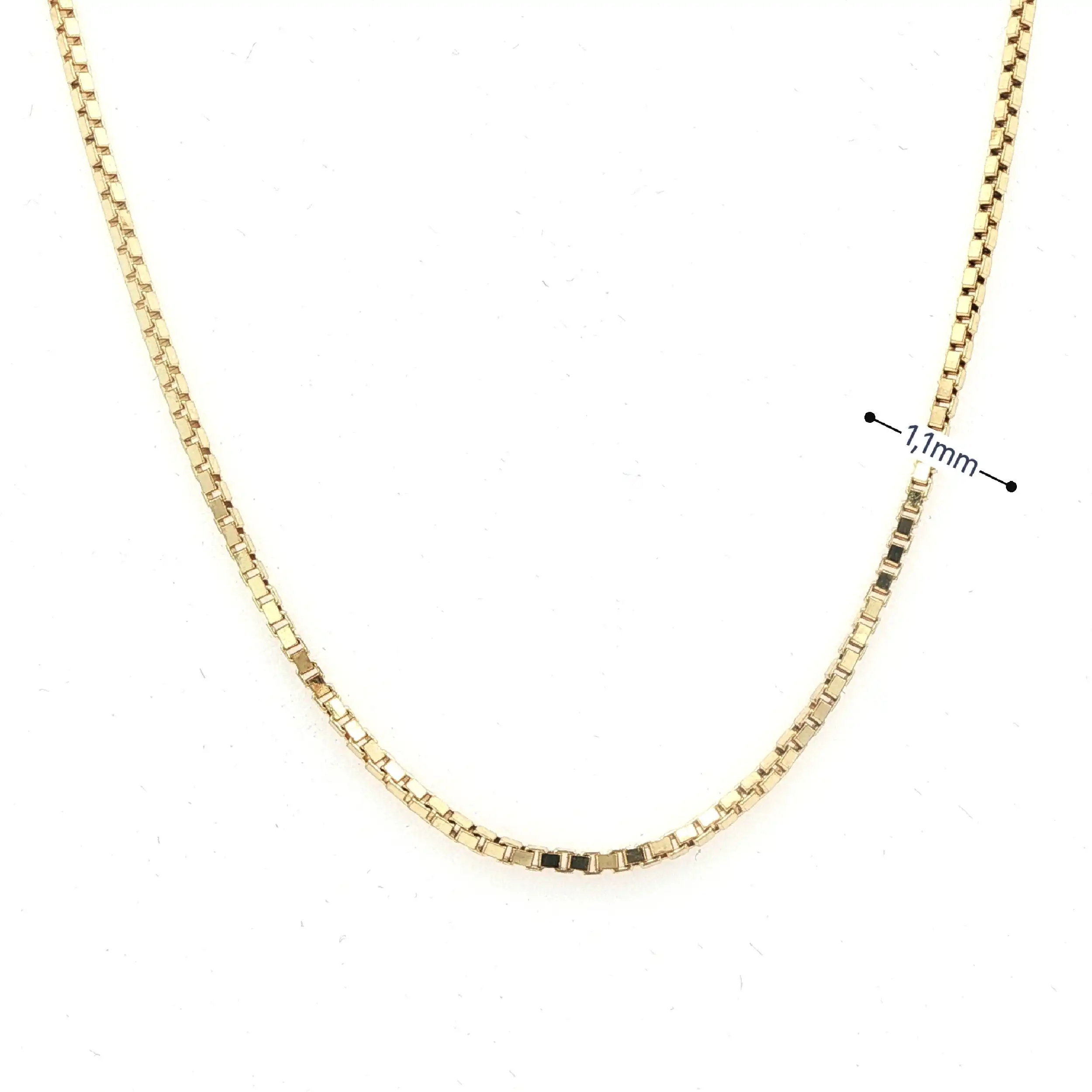 Venezianerkette Gelbgold