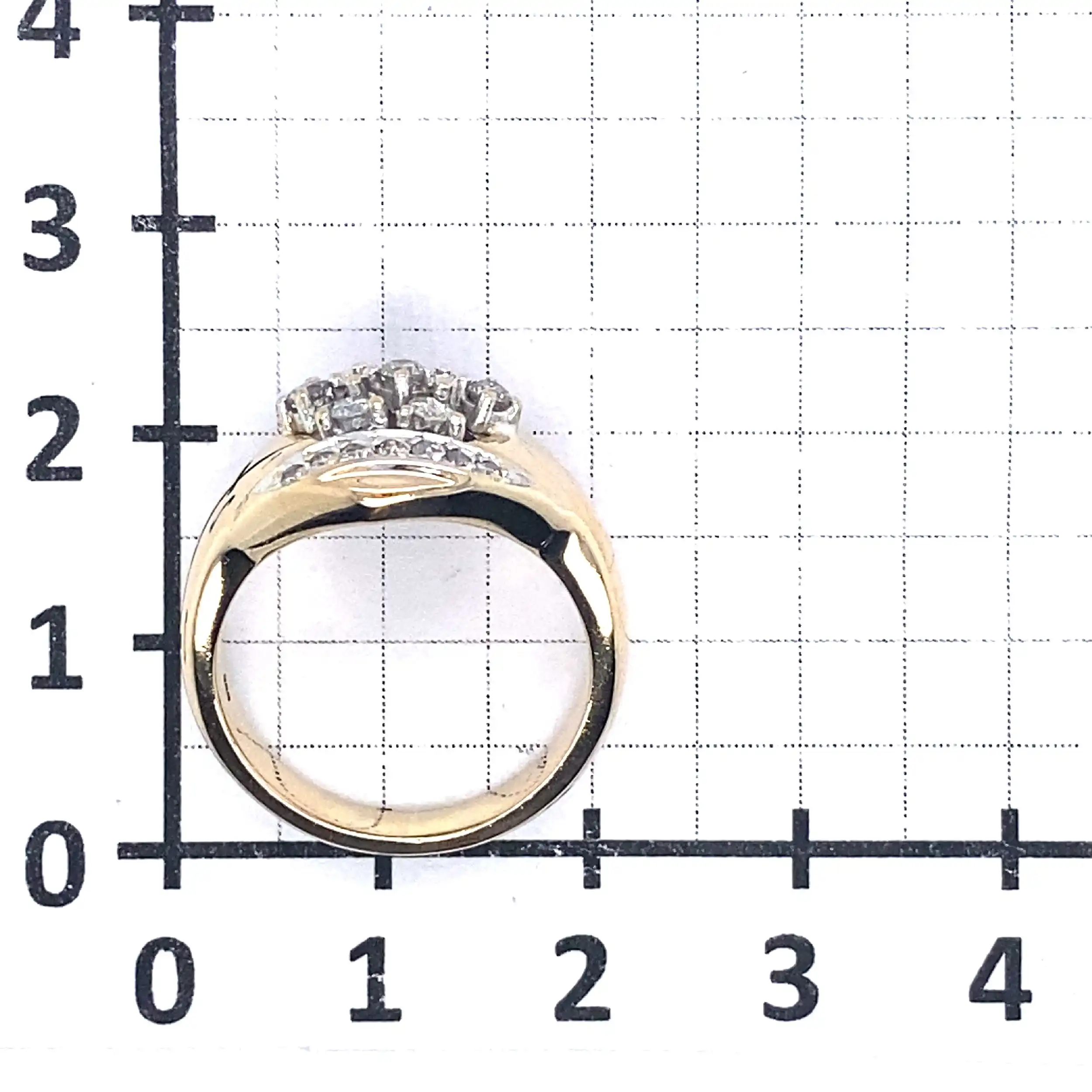 Ring Gelbgold mit Brillanten Ring Gelbgold mit Brillanten