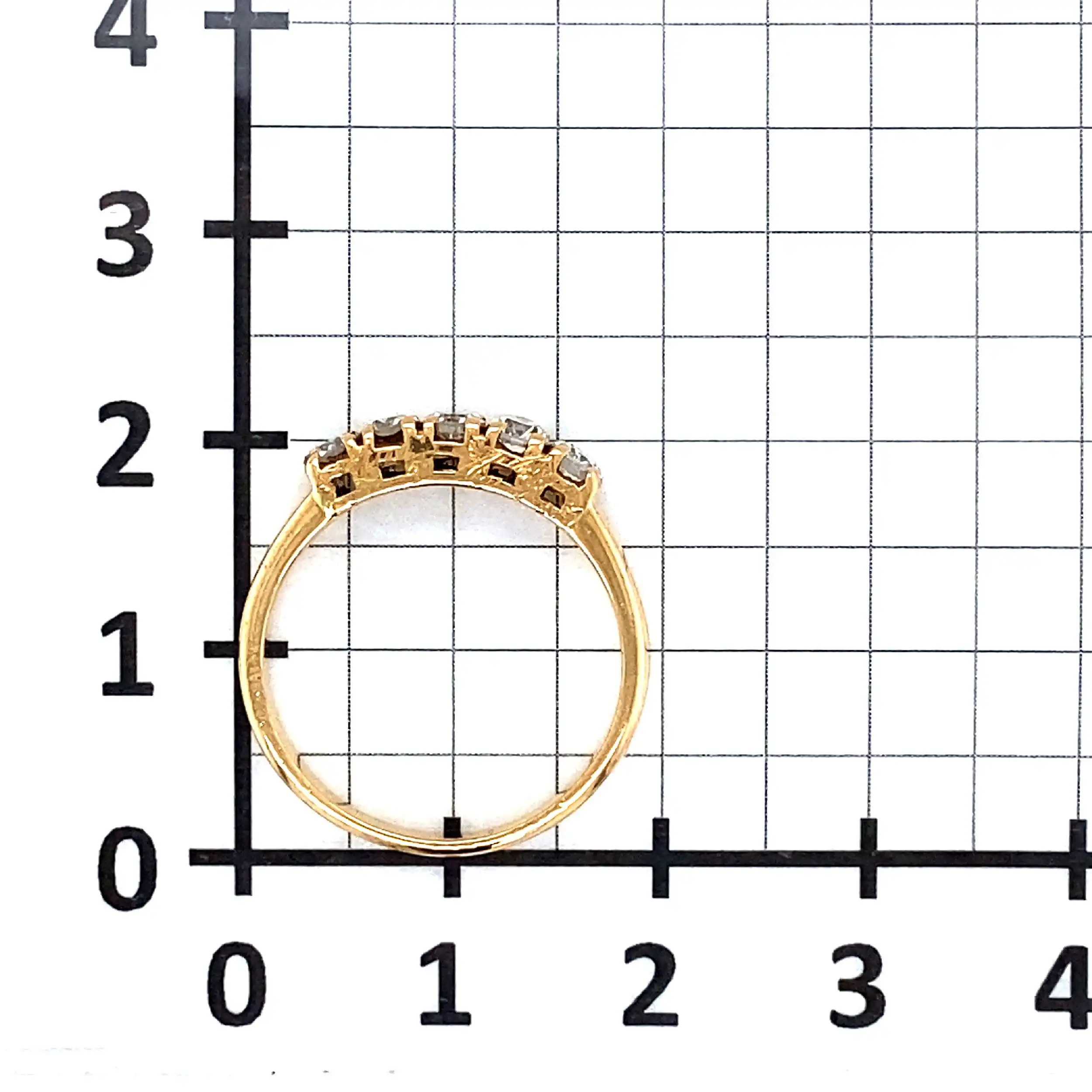 Ring Gelbgold mit Brillanten Ring Gelbgold mit Brillanten