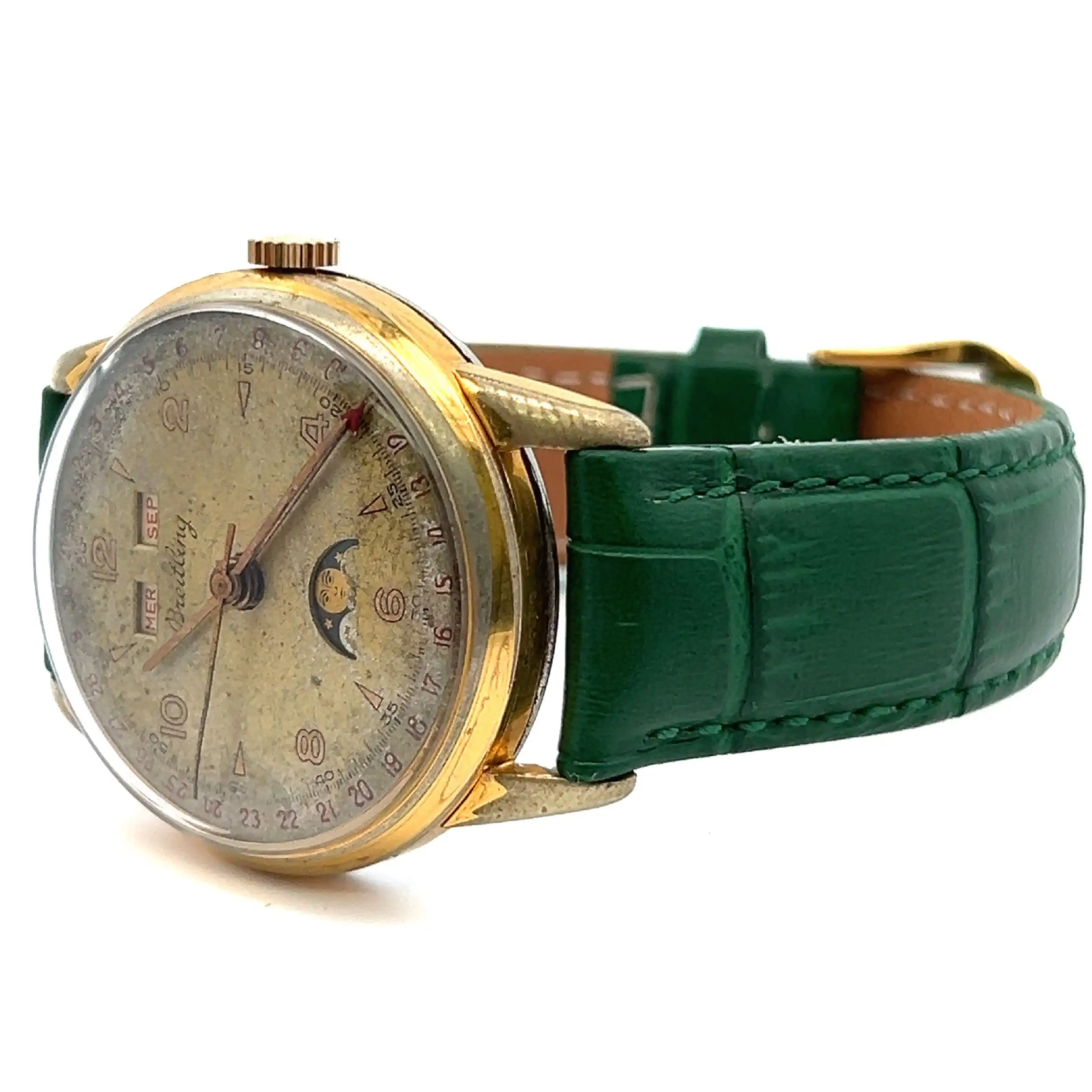 Herrenuhr Breitling Datora Vintage, schlechter Zustand Ref 239 Caliber Venus 206