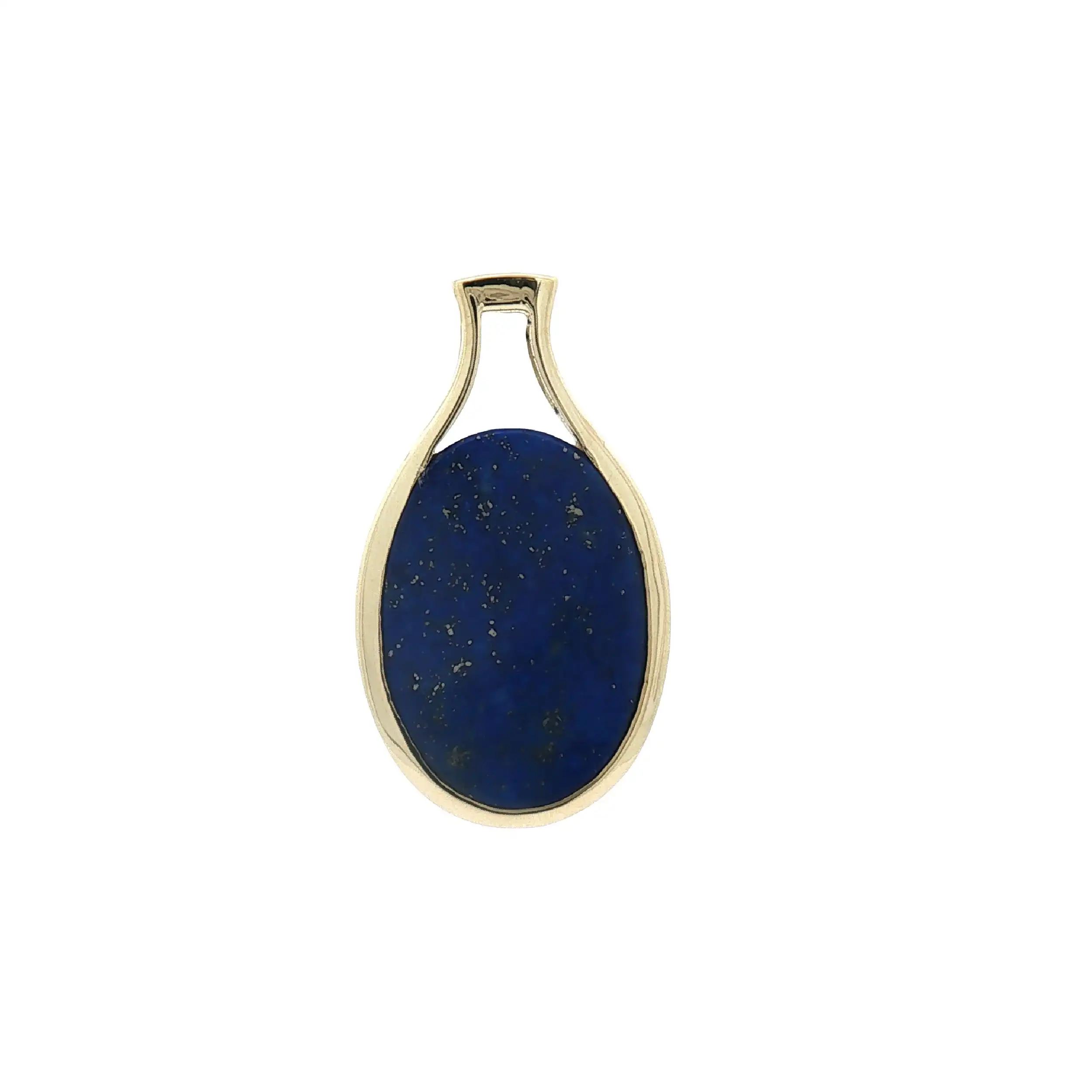 Anhänger Gelbgold mit Lapislazuli