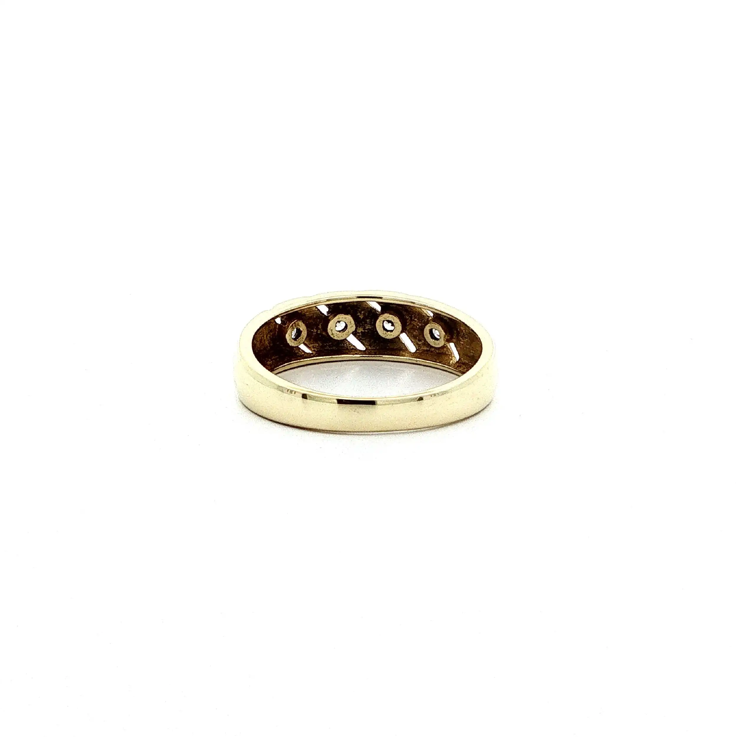 Ring Gelbgold mit Zirkonia