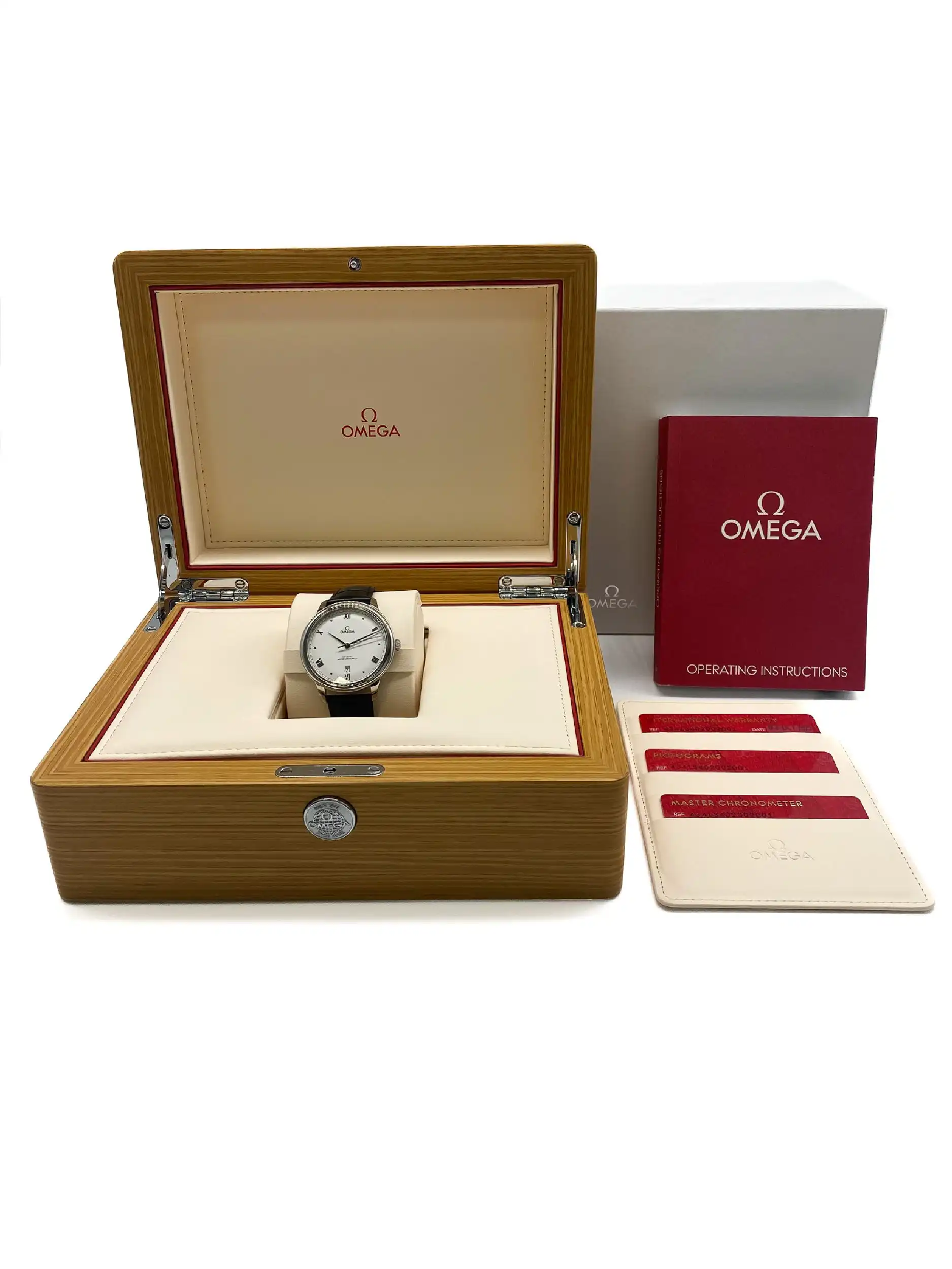 Herrenuhr Omega De Ville Master Chronometer Ref. 43413402002001 Fullset