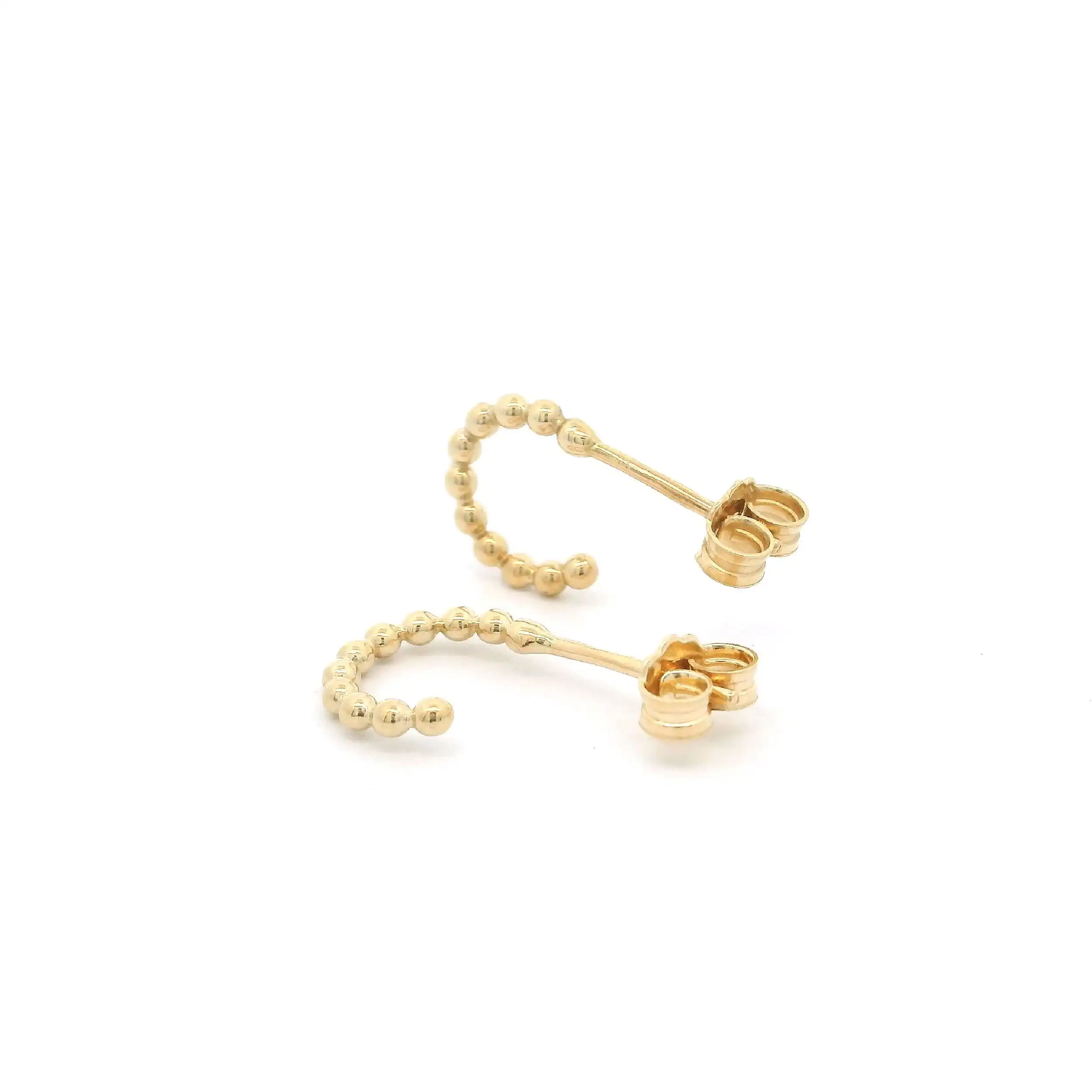 Creole Gelbgold Stecker "Kügelchen" Creole Gelbgold Stecker "Kügelchen"