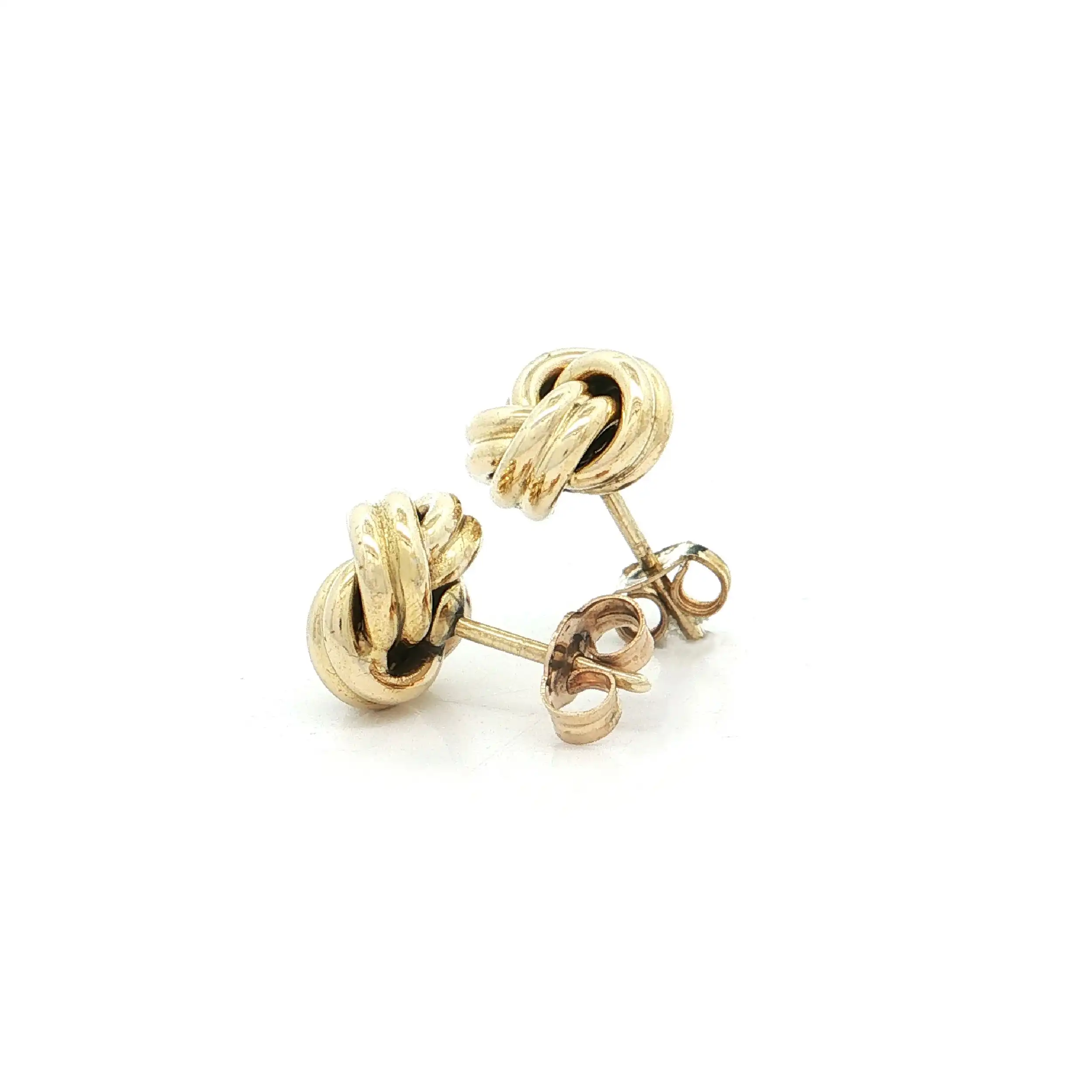 Ohrstecker Gelbgold Knoten Ohrstecker Gelbgold Knoten